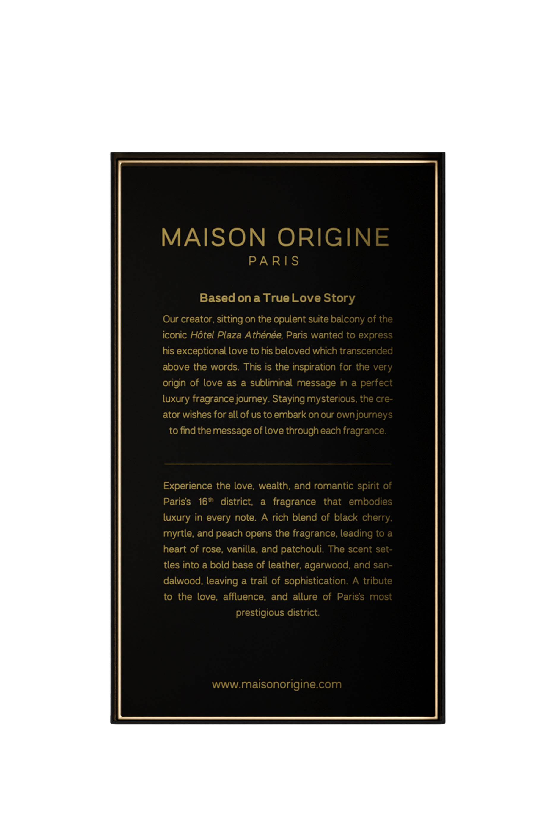 Gold Edition O16&egrave; Extrait de Parfum