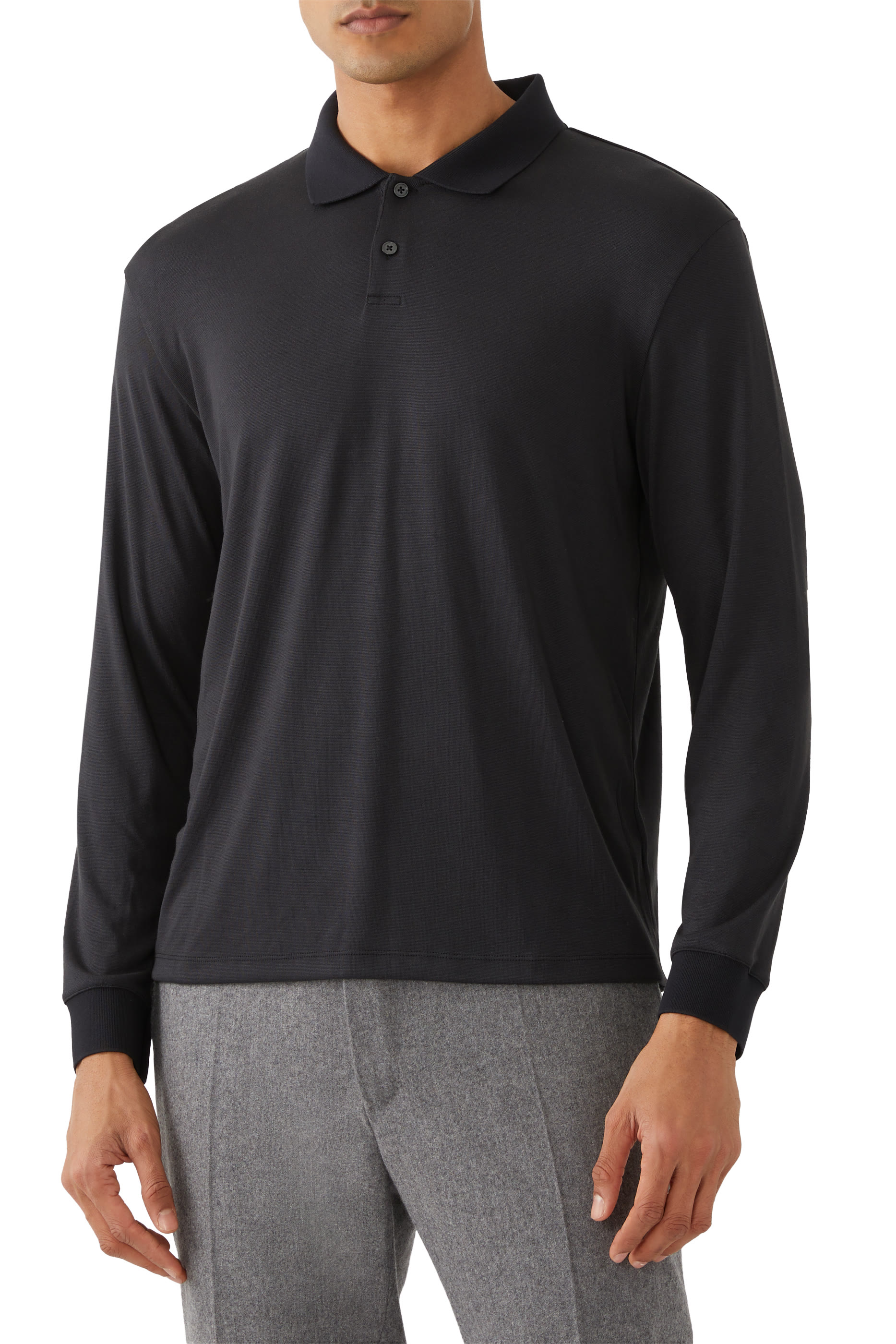 Goris Long Sleeves Polo Shirt
