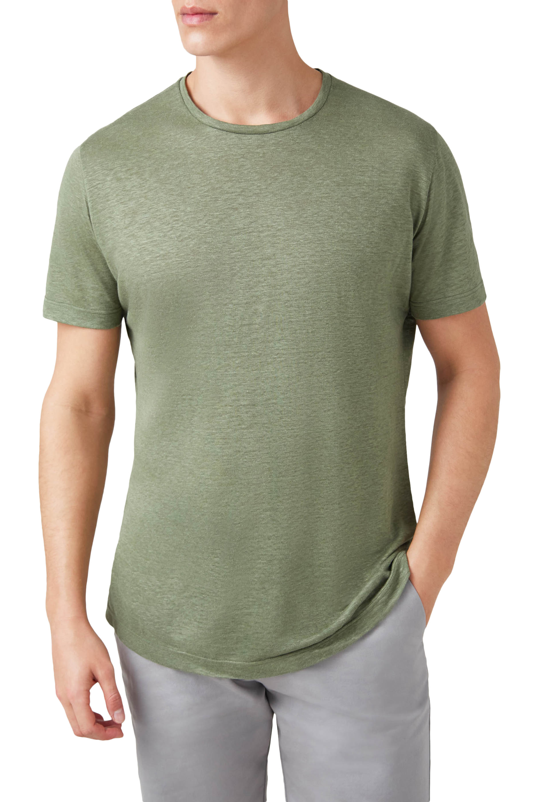Linen Jersey T-Shirt
