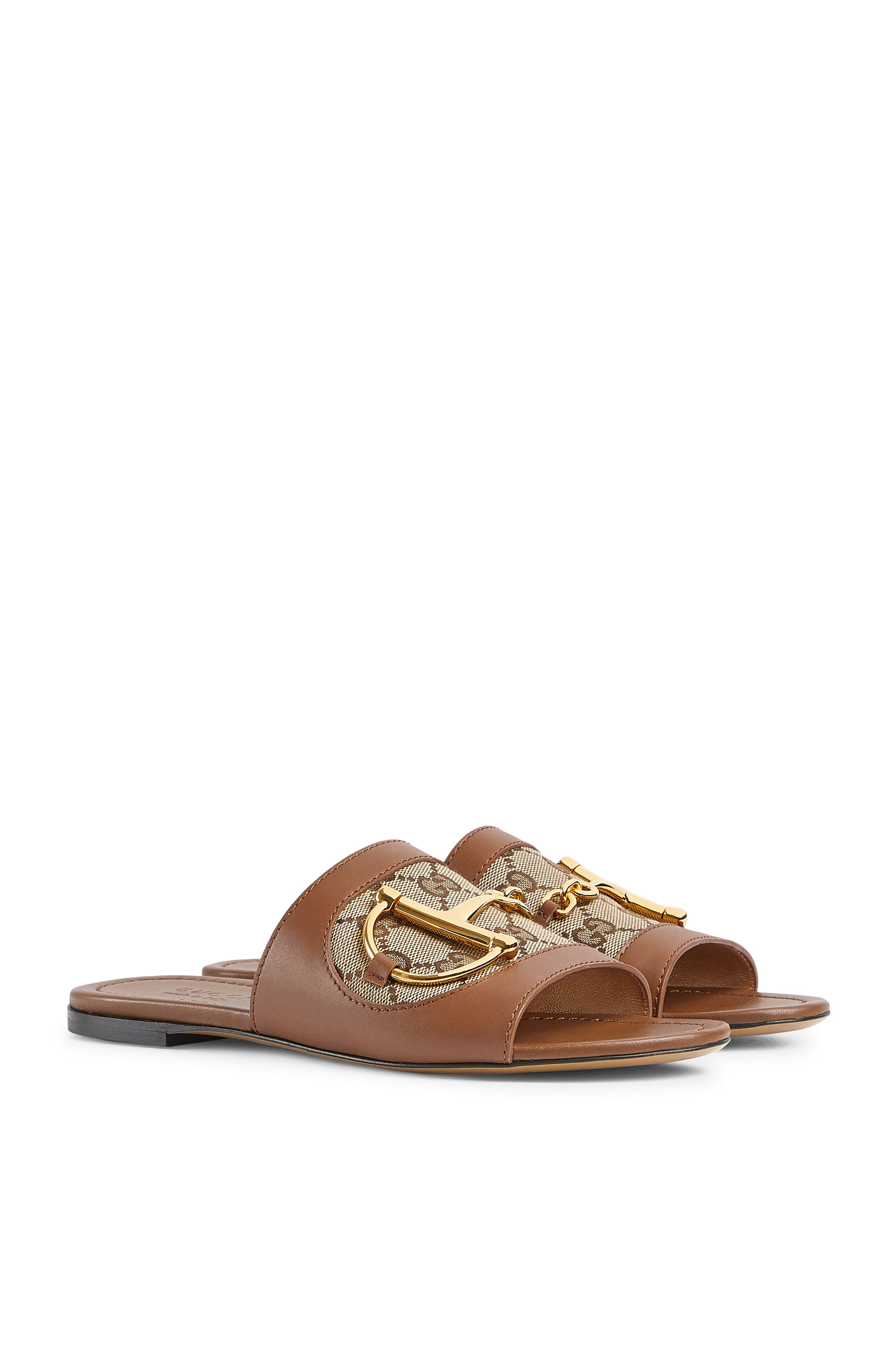  Horsebit Slide Sandals