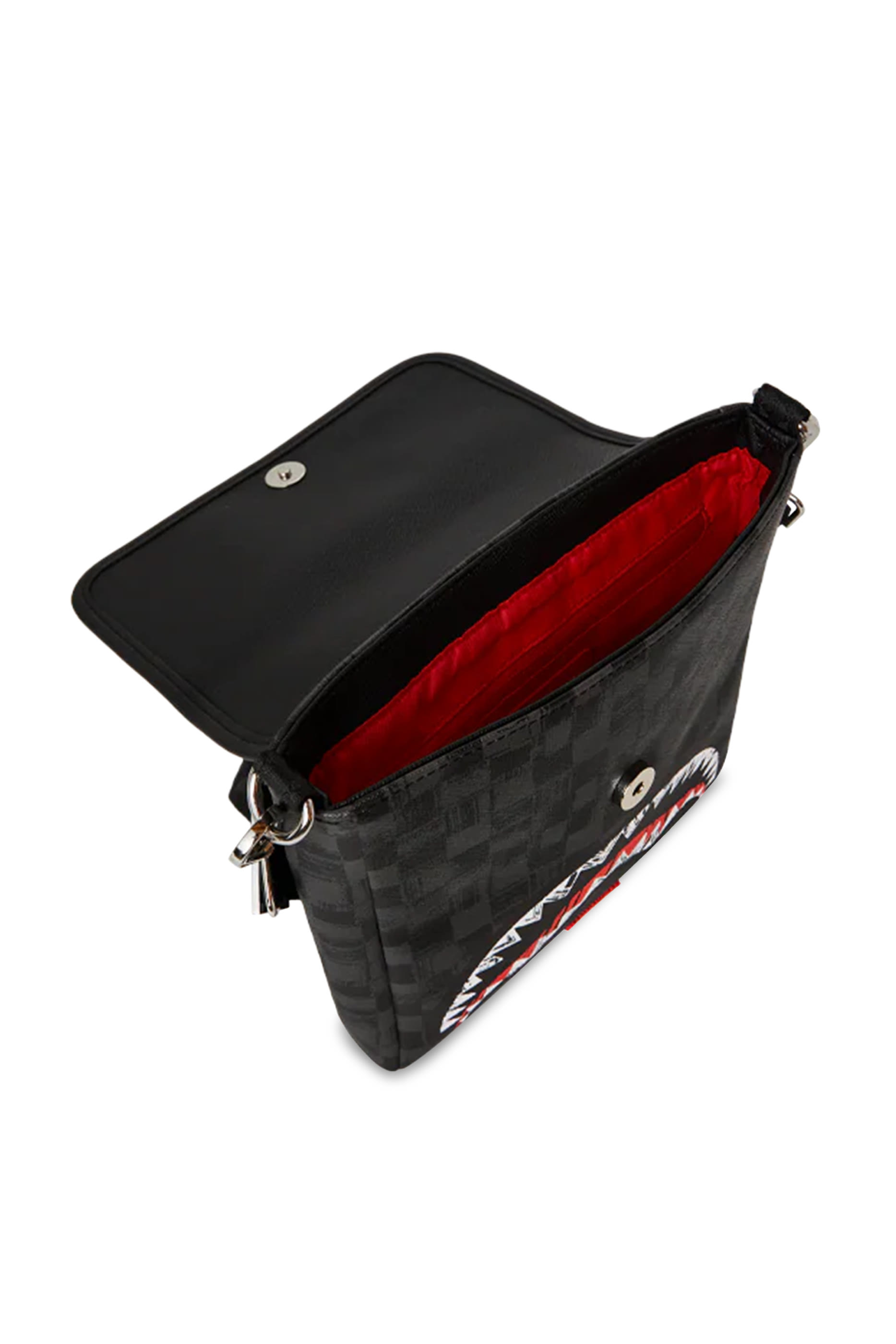 Kids Scribble Shark Messenger Bag