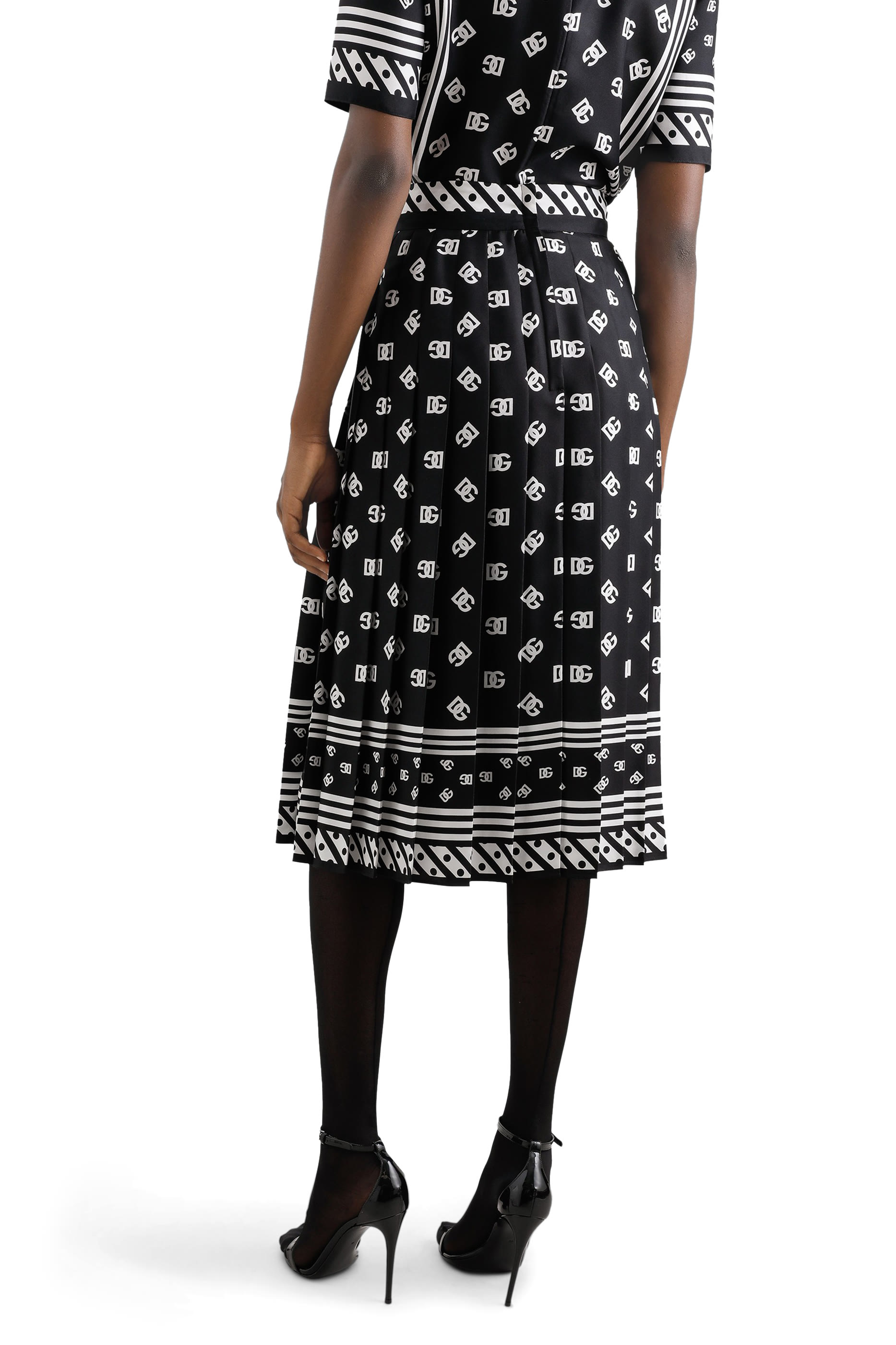  All-Over DG Logo Skirt
