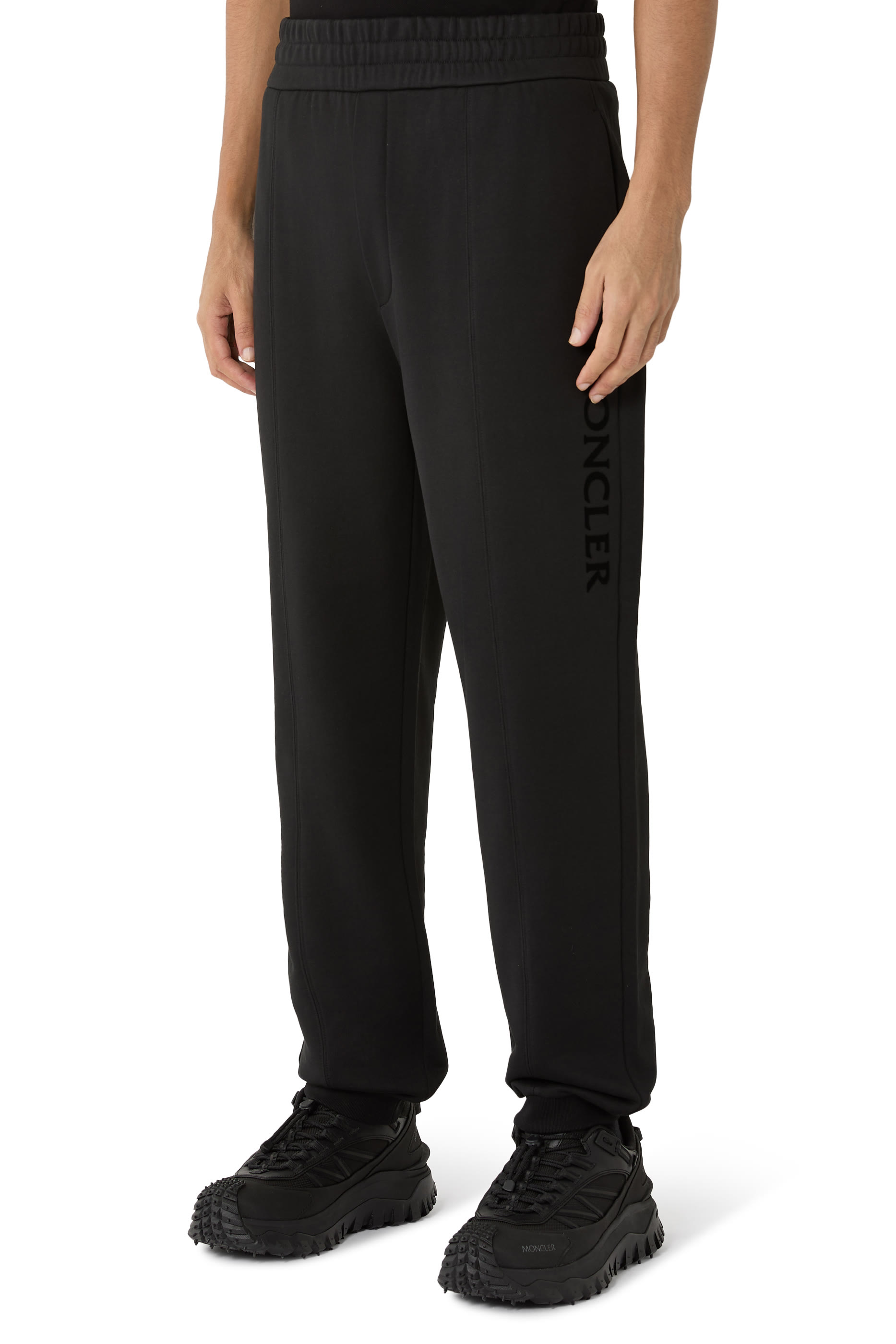 Logo Cotton Track Pants