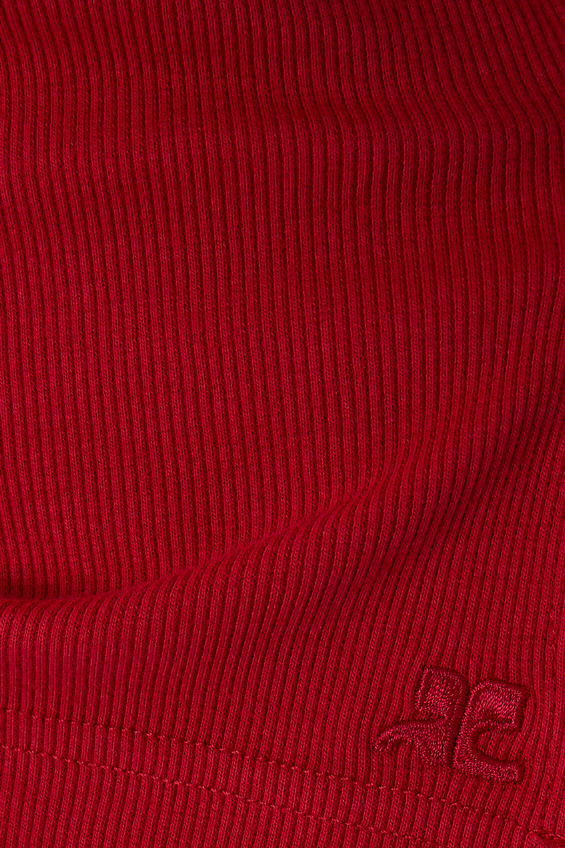 Oblique 90&rsquo;s Rib Top