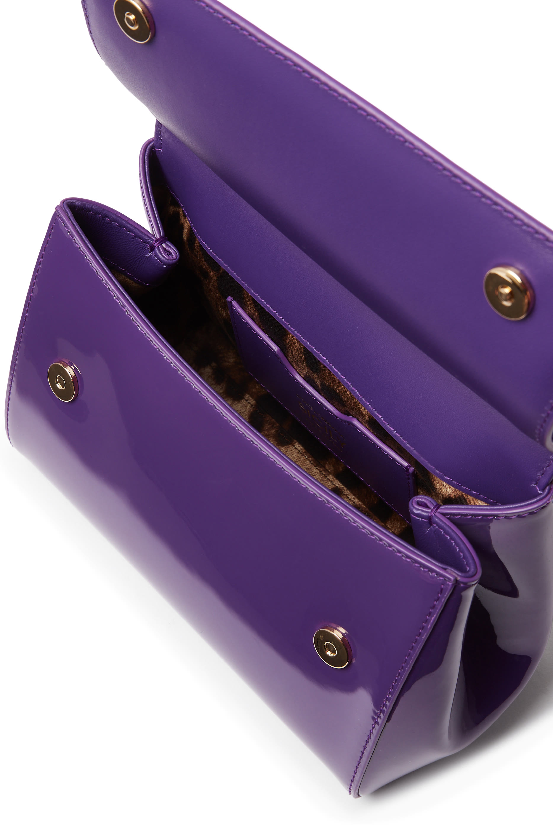 Medium Patent Leather Sicily Handbag
