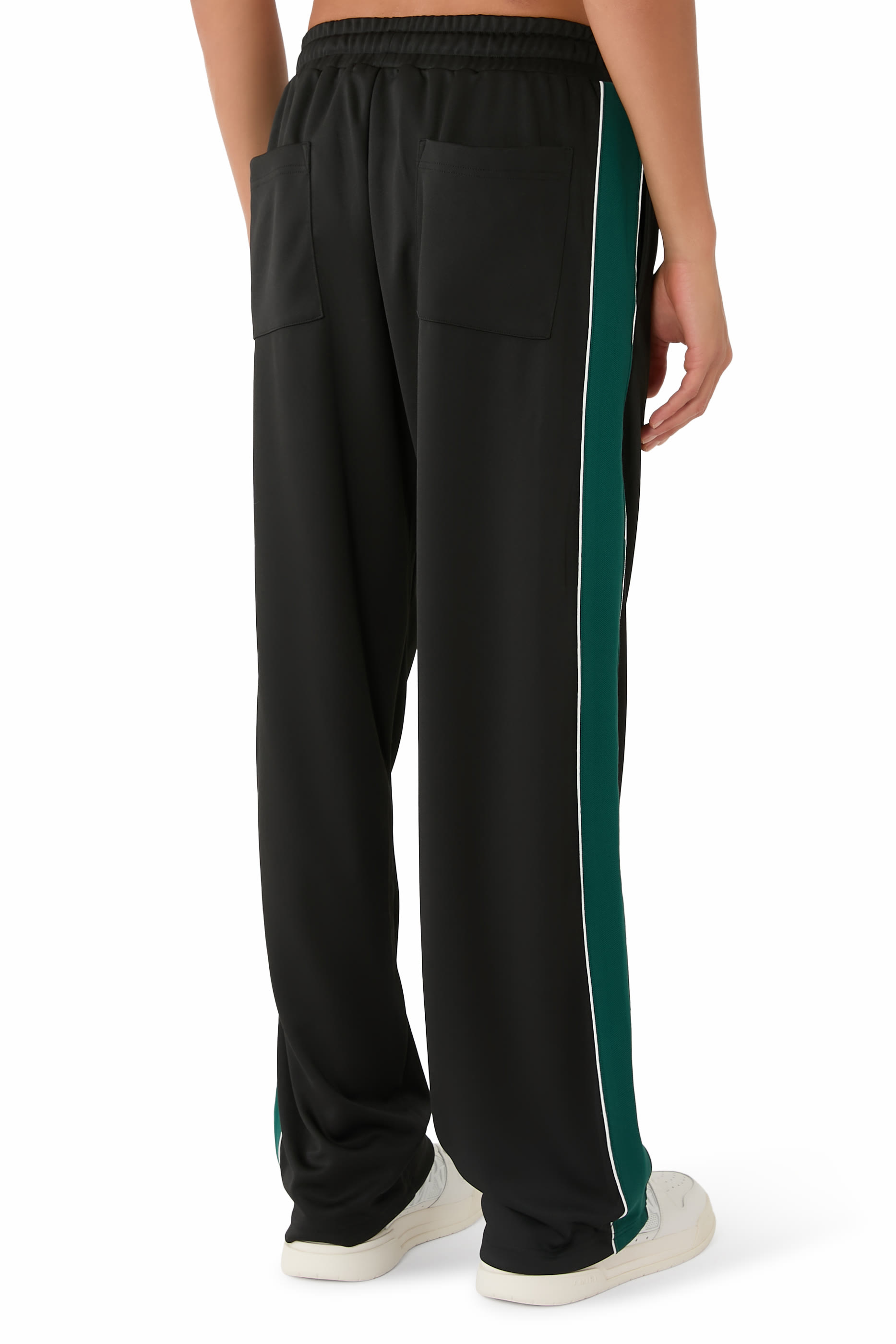 Contrast Tape Track Pants