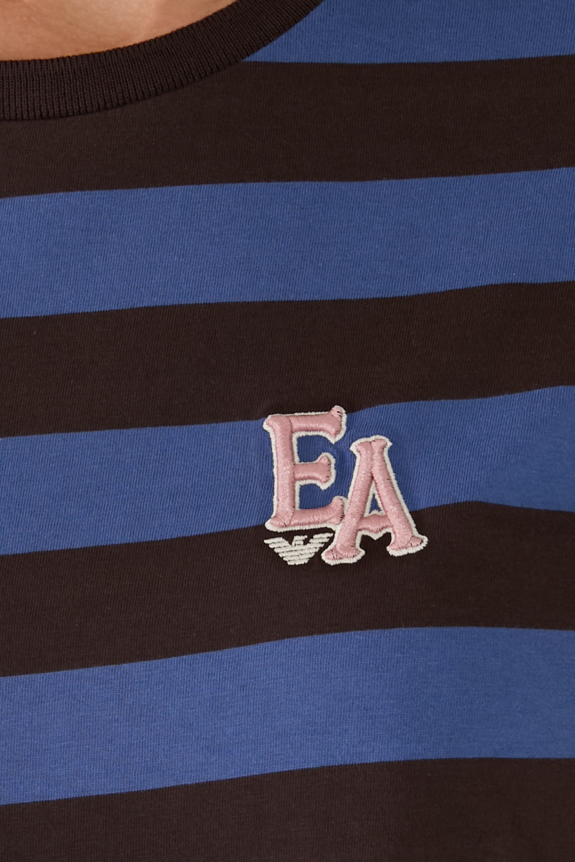 Jersey T-Shirt with Eagle Club Print