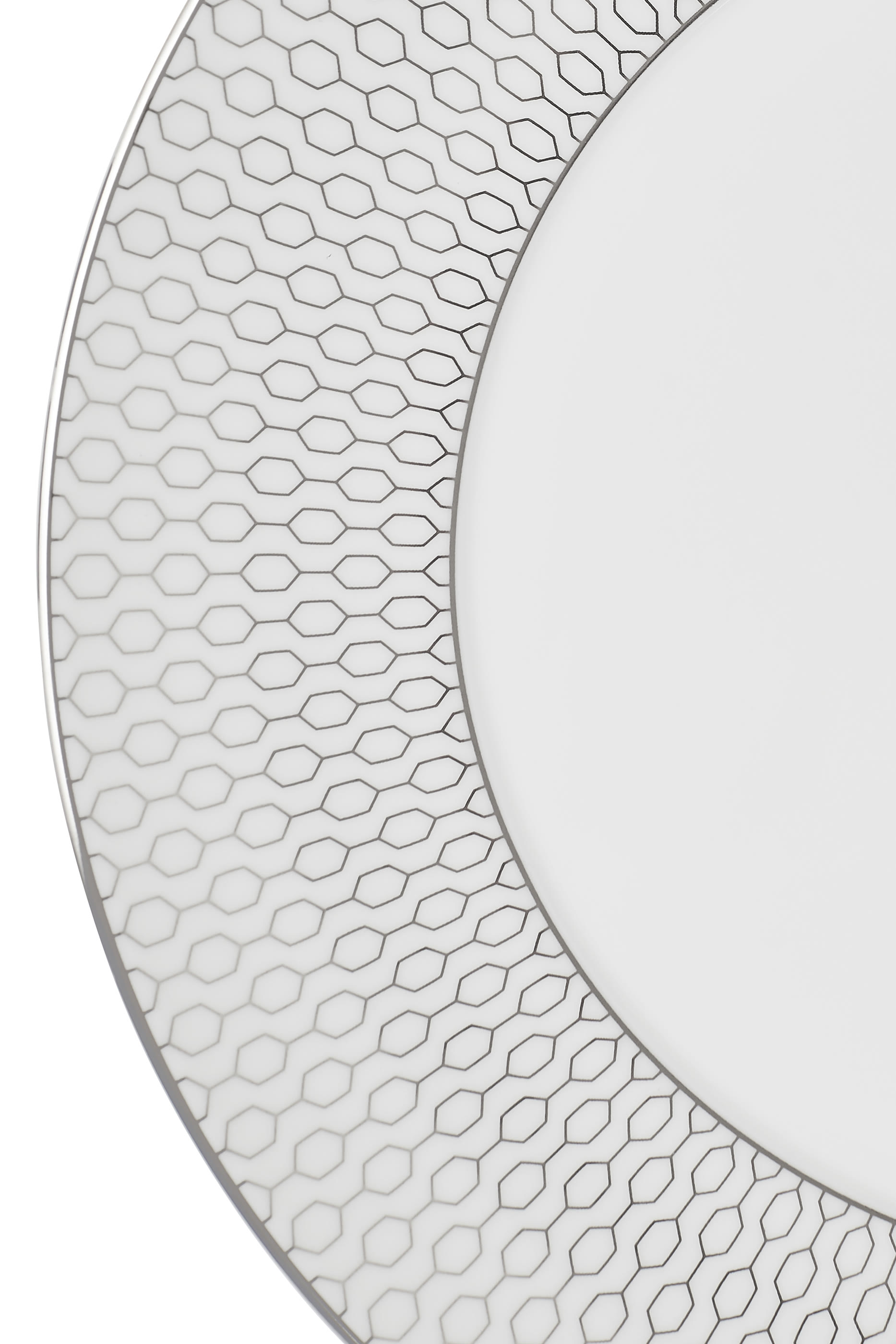 Gio Platinum Salad Plate