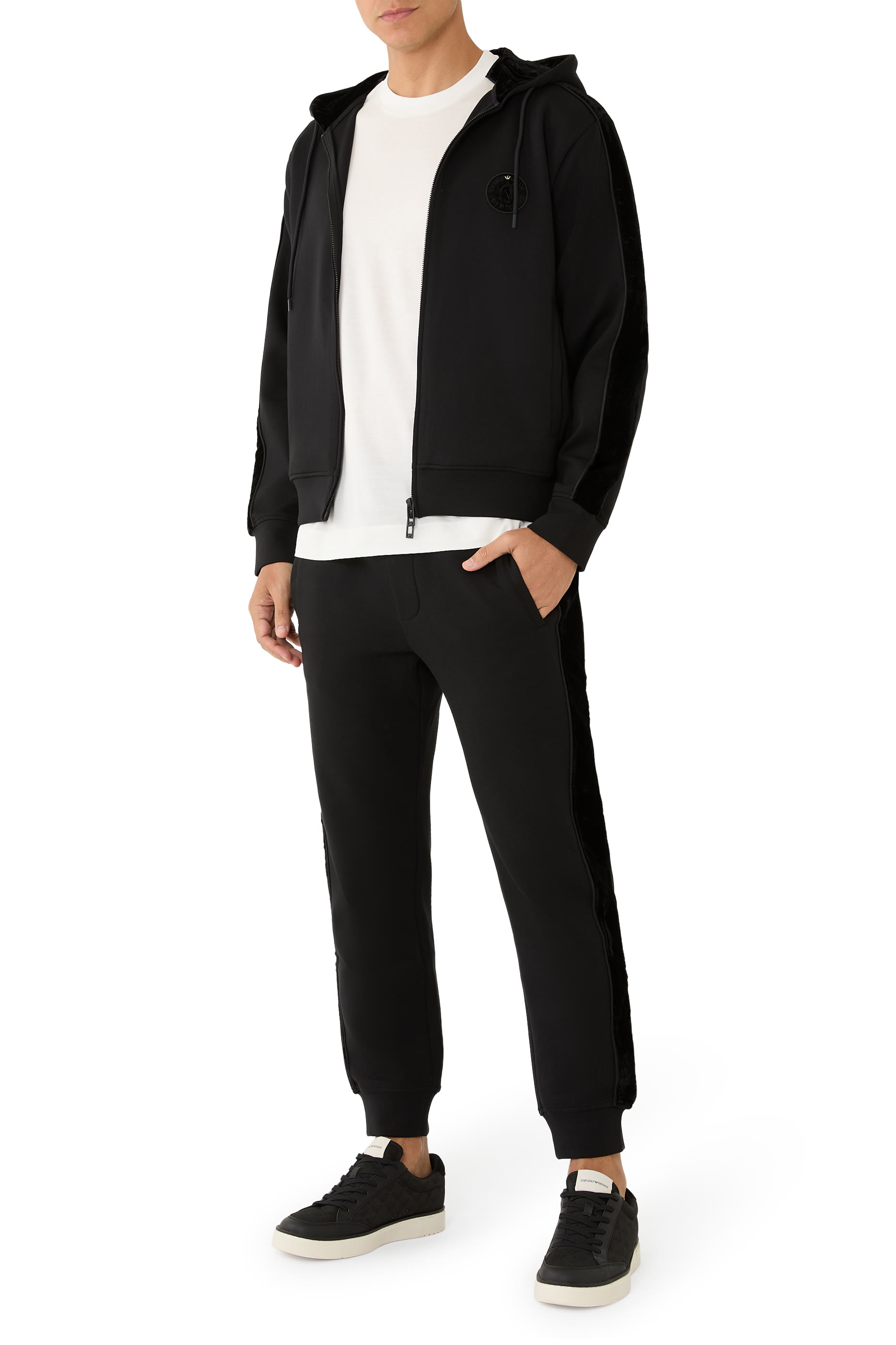 Lunar New Year Double-Jersey Slim-Fit Joggers 