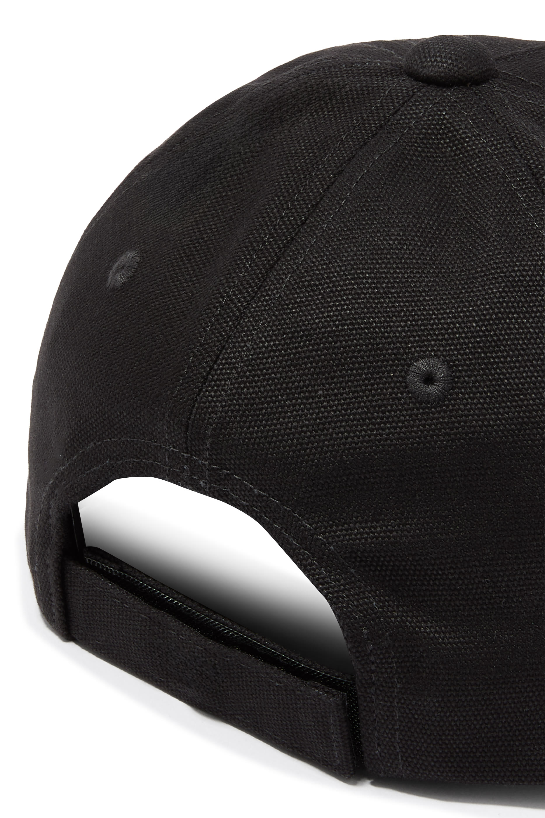 Logo Plaque Cotton Cap