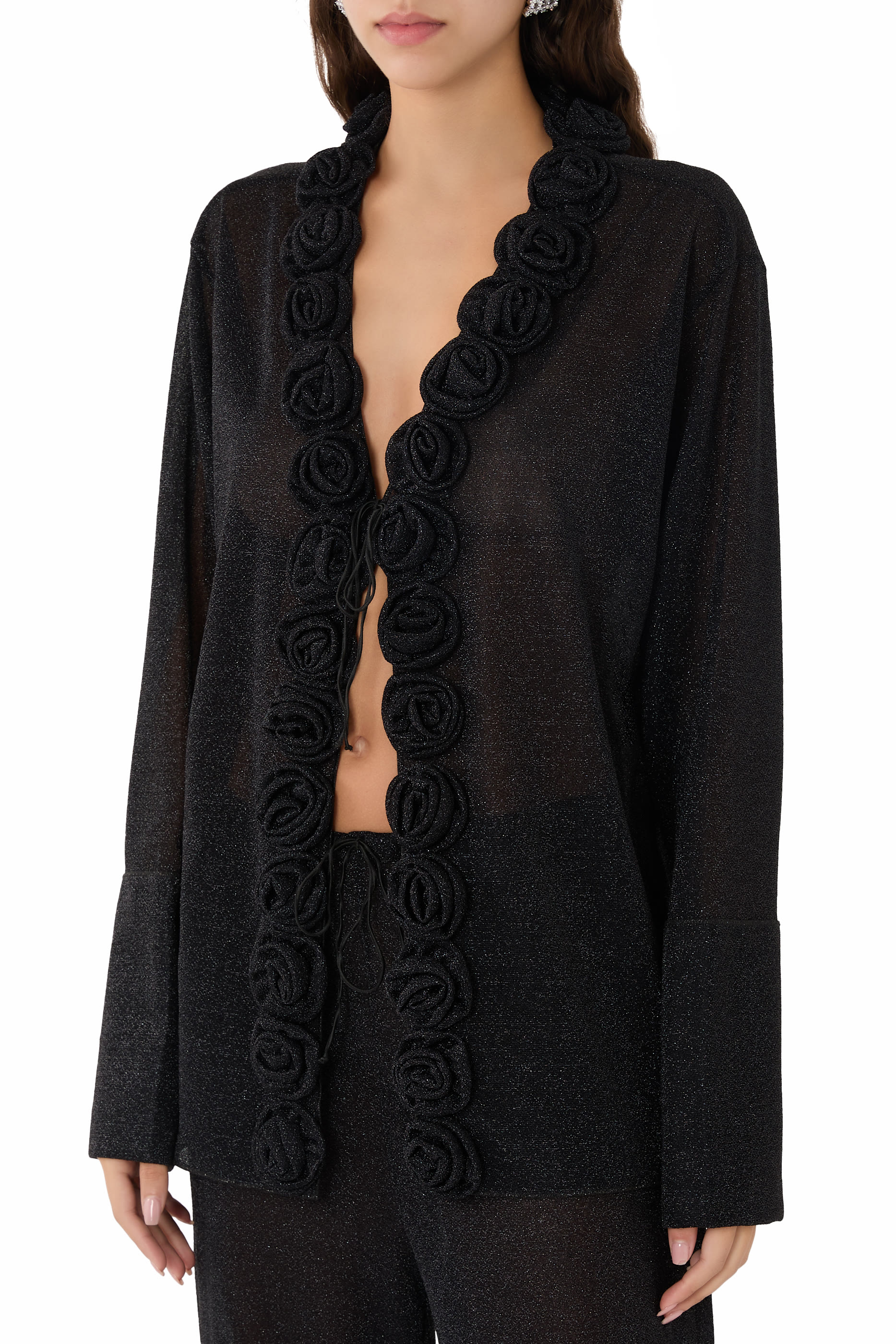 Lumière Rose Blouse