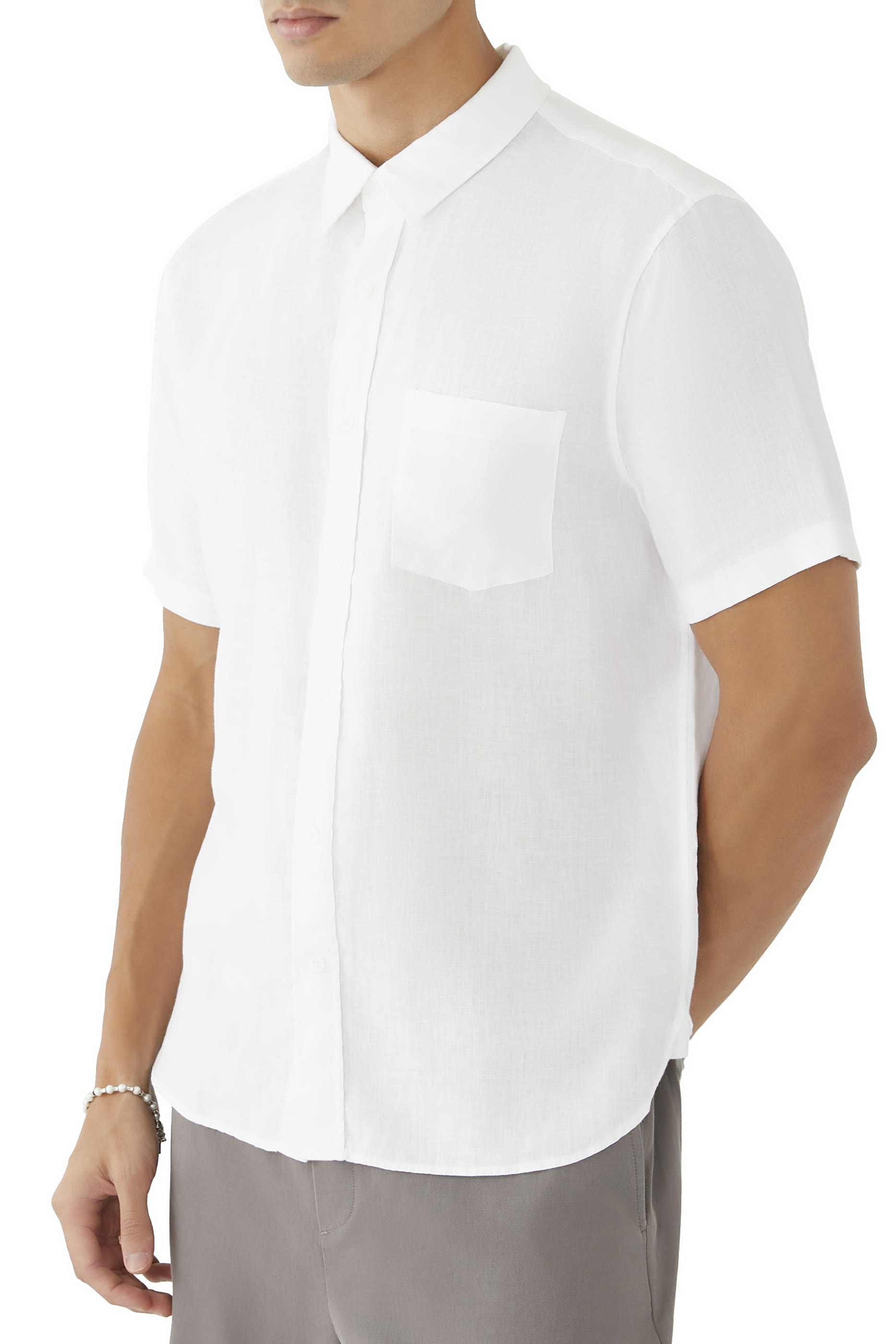 Linen Short Sleeves Shirt