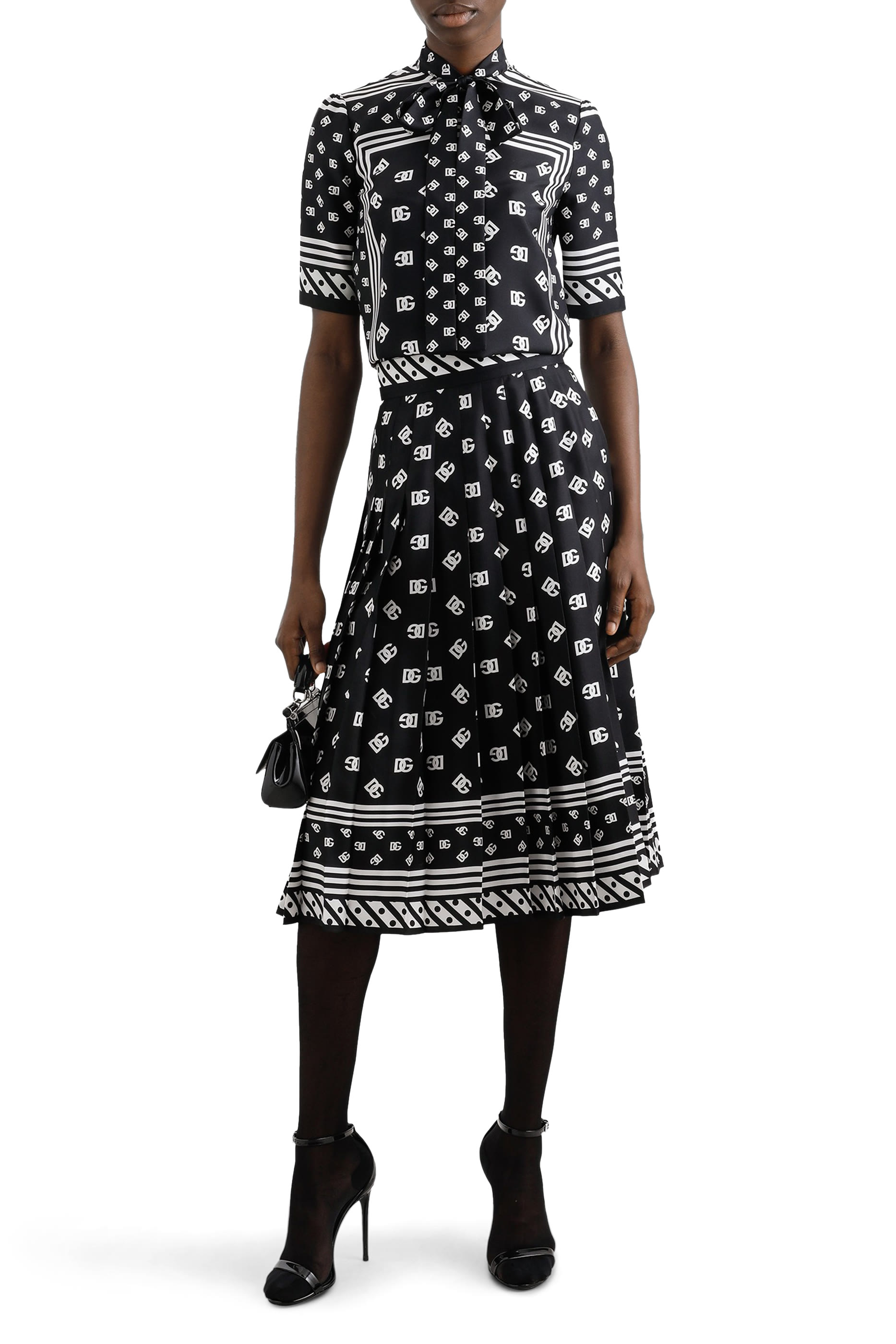  All-Over DG Logo Skirt