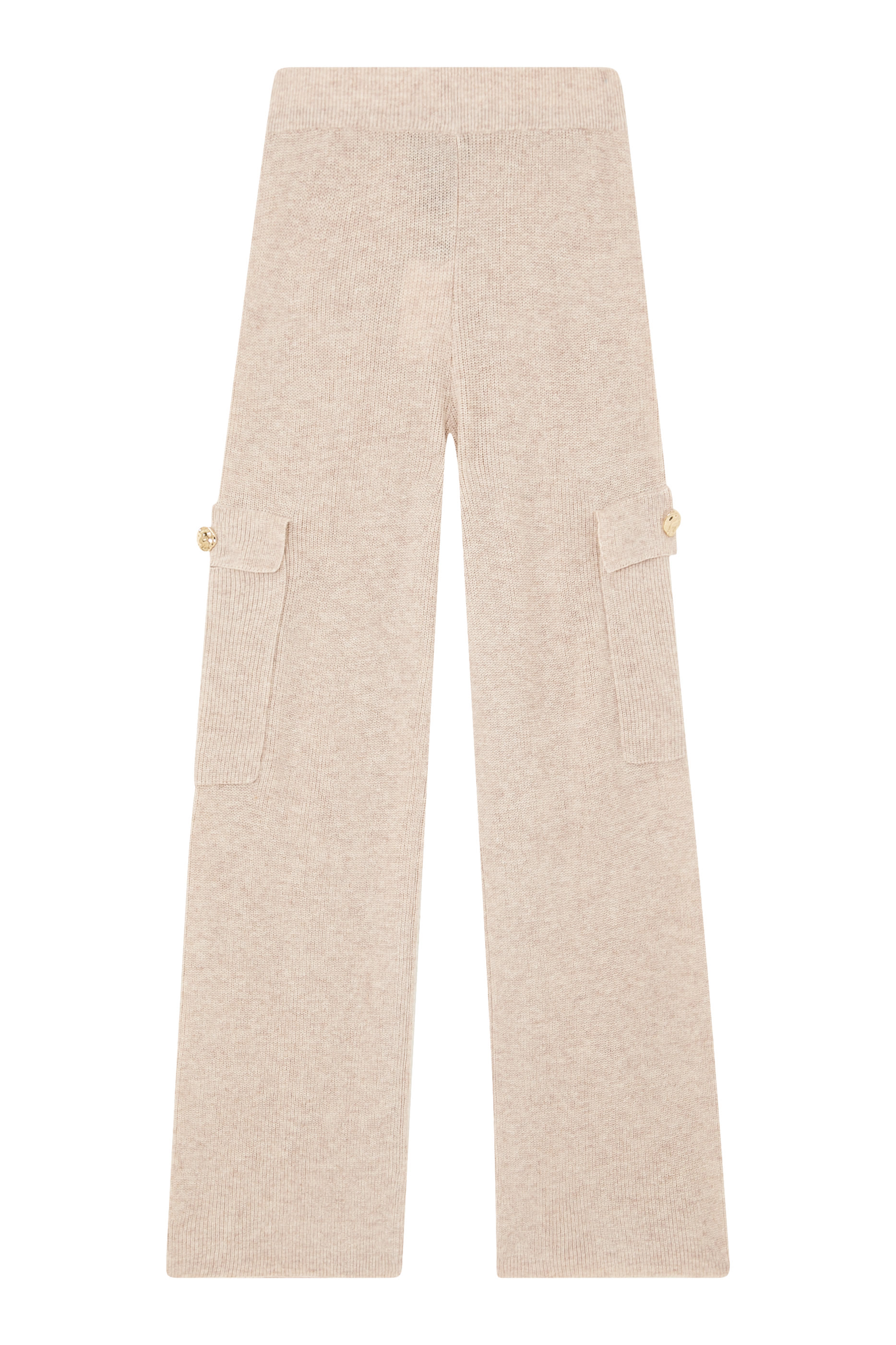 Cargo Pants with Button Detail