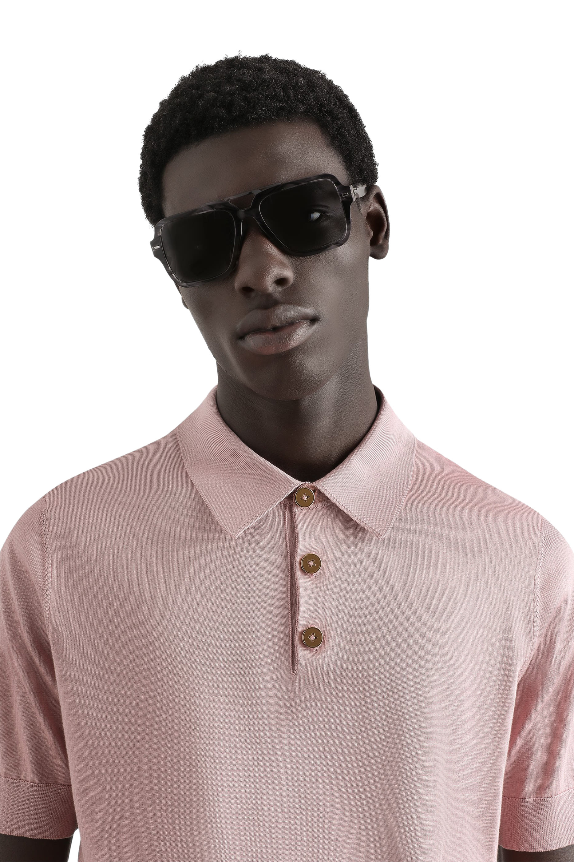 Silk Polo Shirt