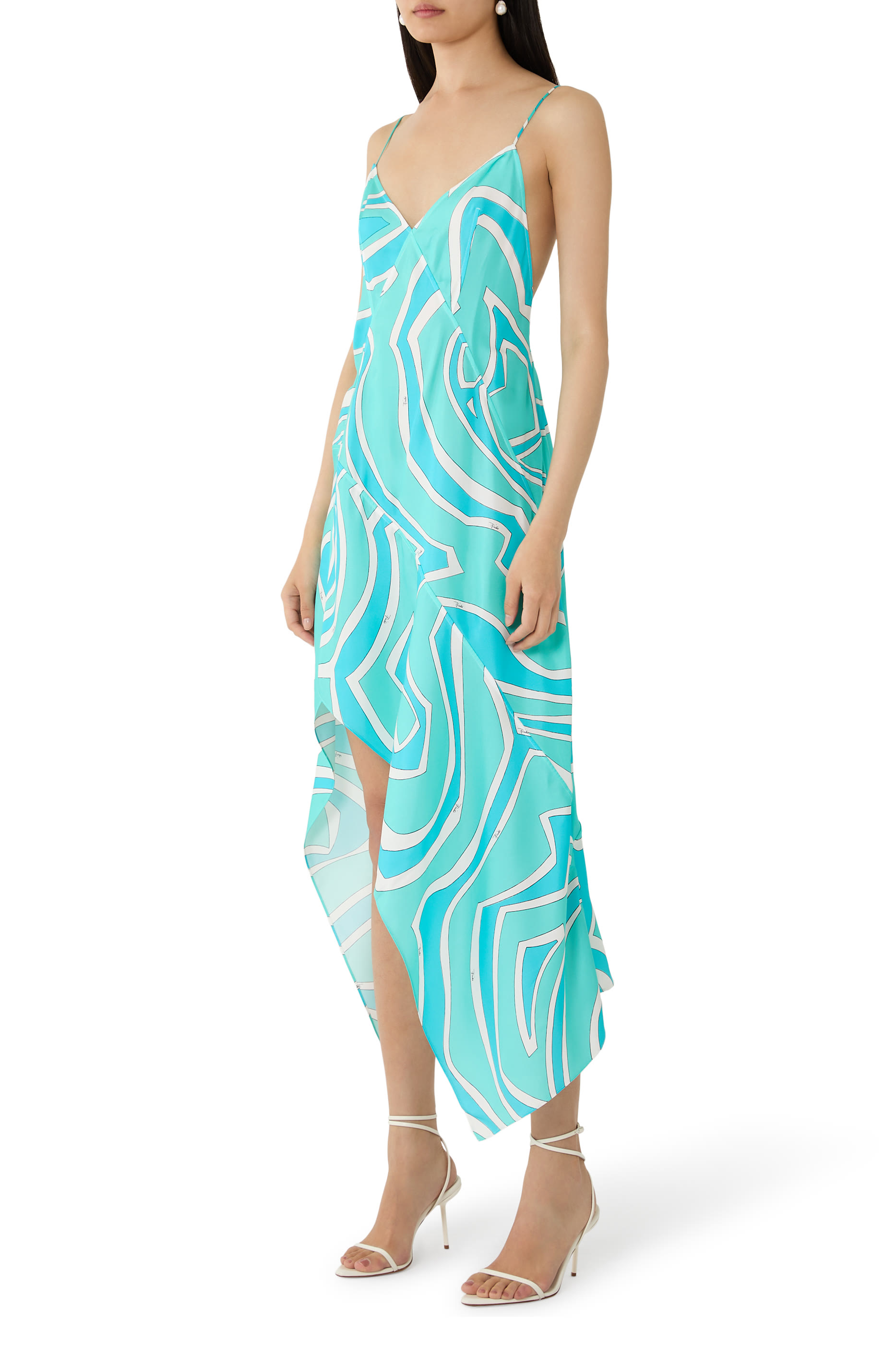 Abito Silk Twill Dress