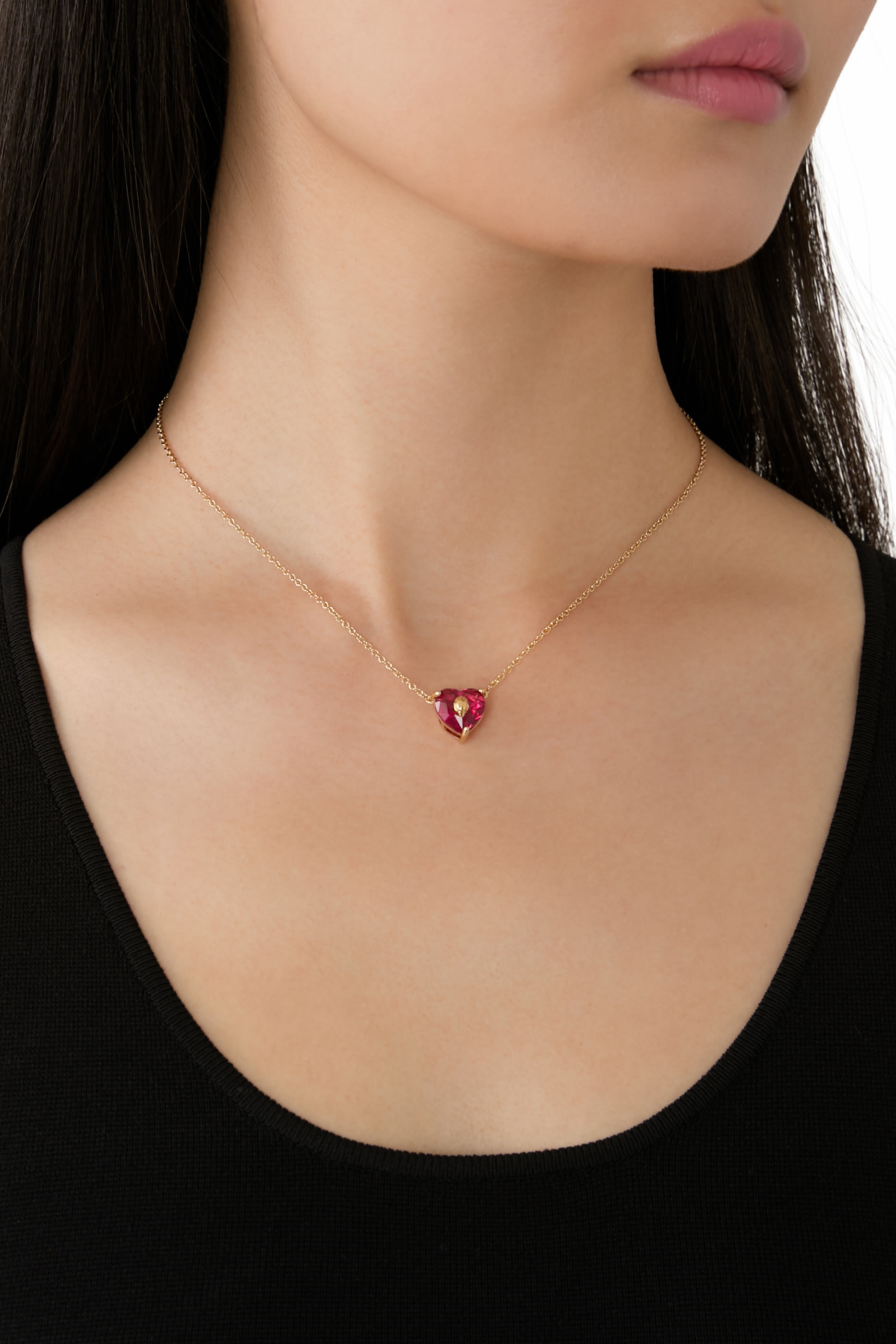 Crystal Heart Necklace