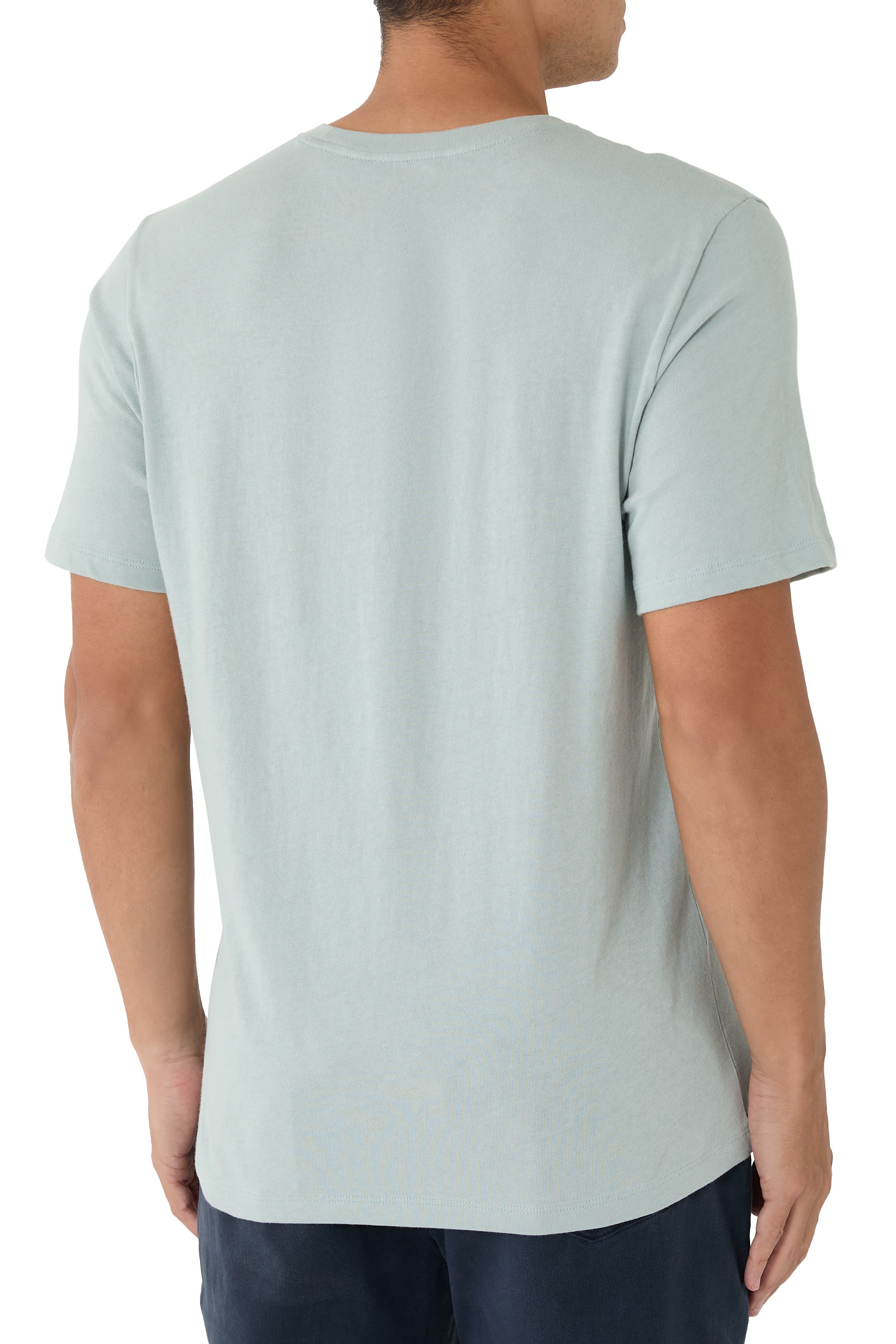 Loose Knit Crewneck T-Shirt