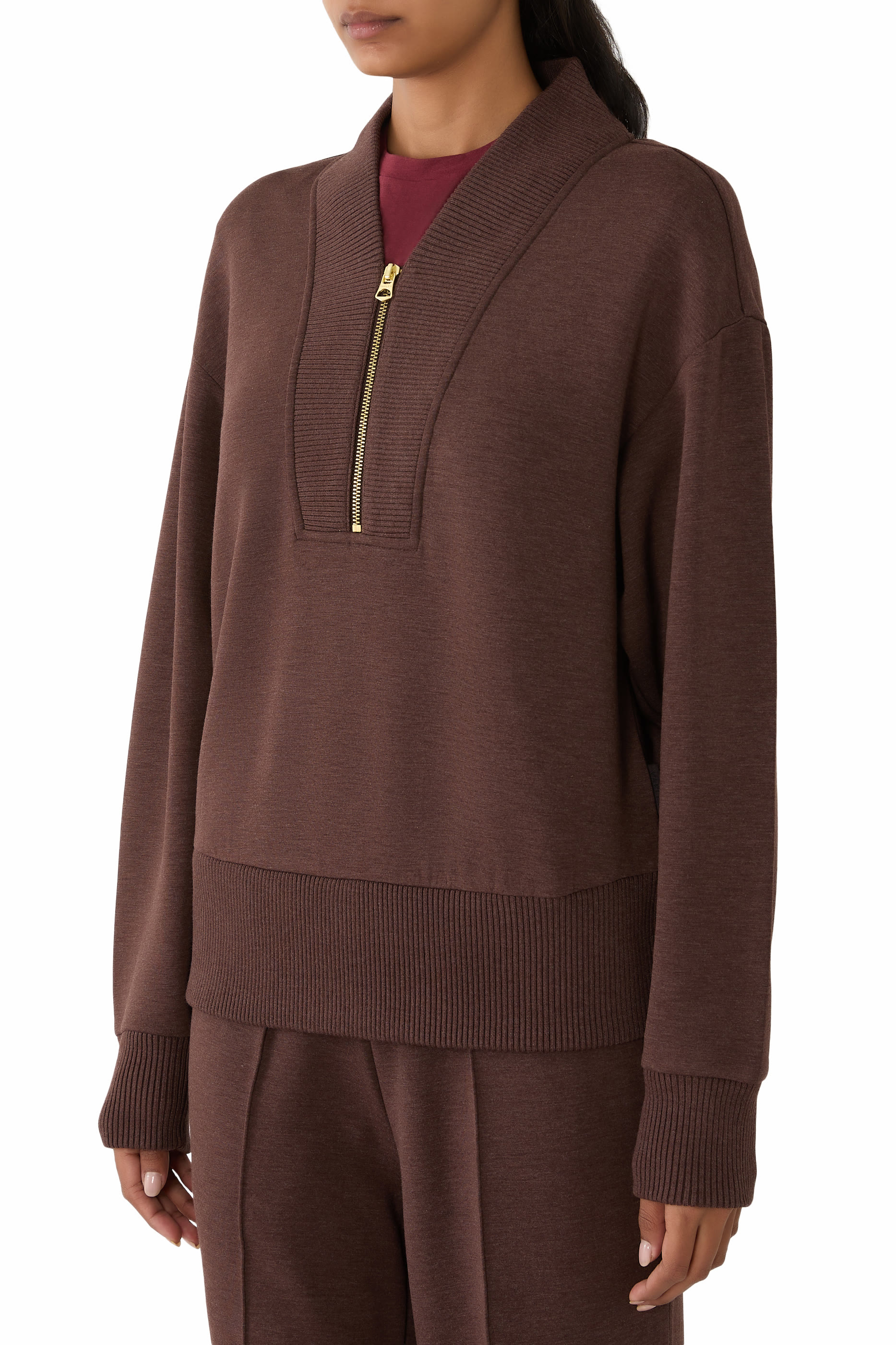 Sally Half-Zip Sweat