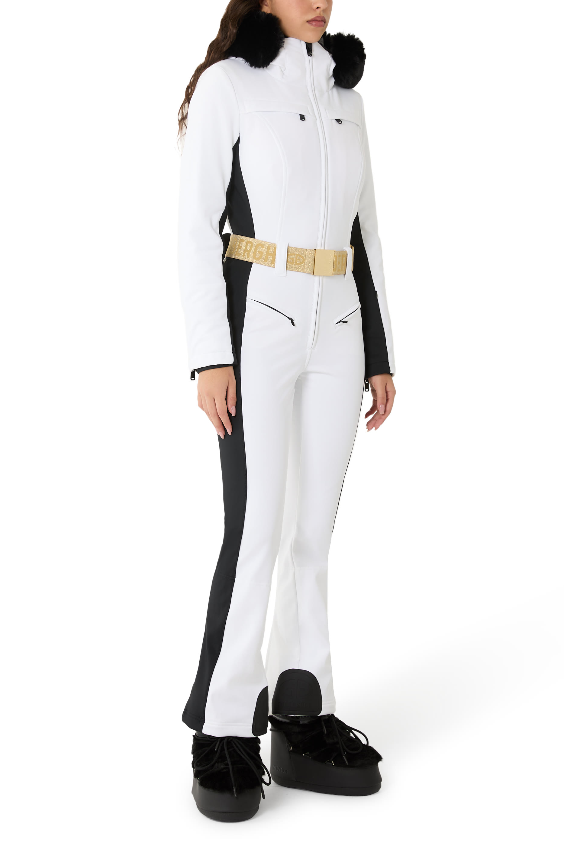 Parry Ski Suit with Faux Border