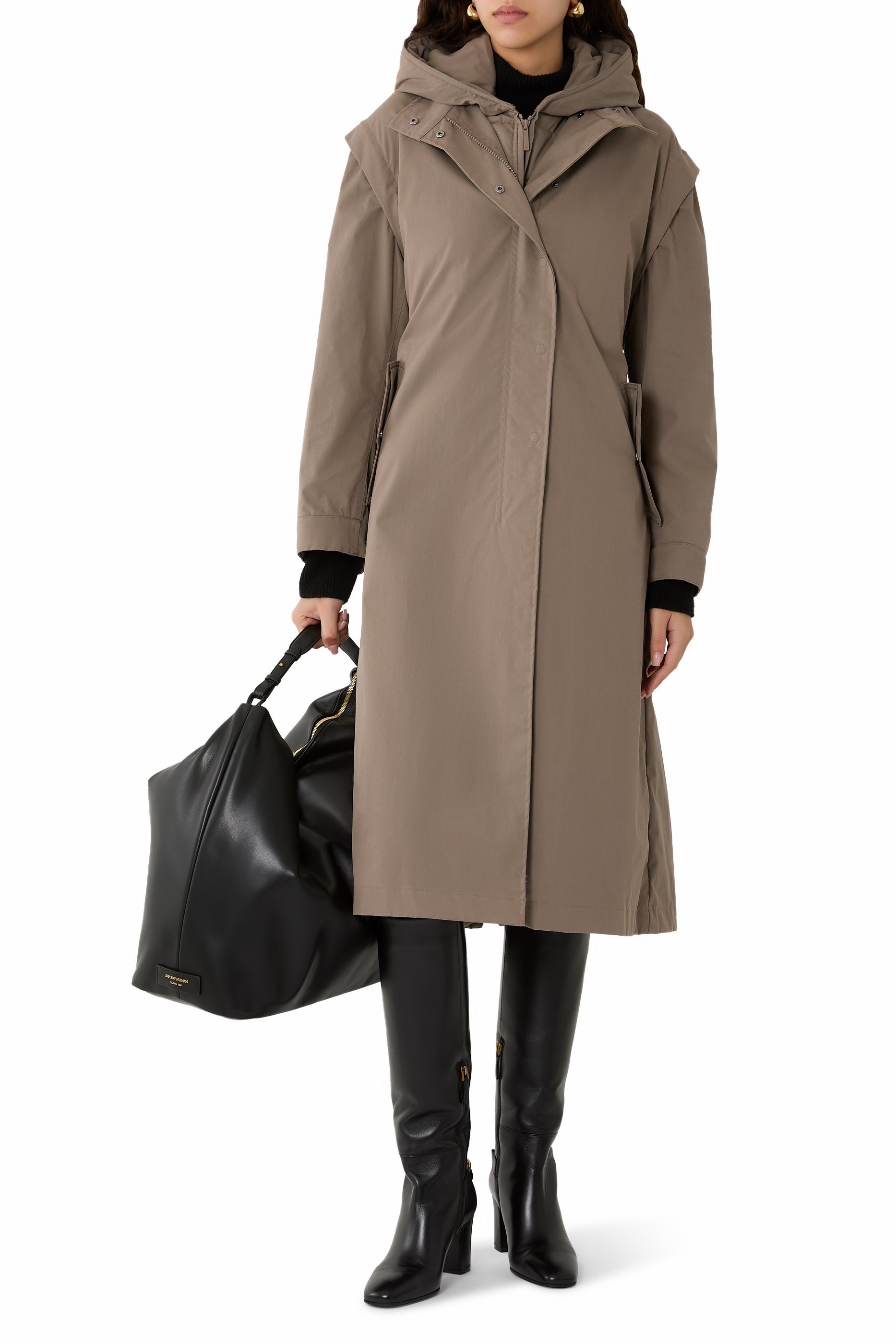 2-in-1 Padded Trench Coat