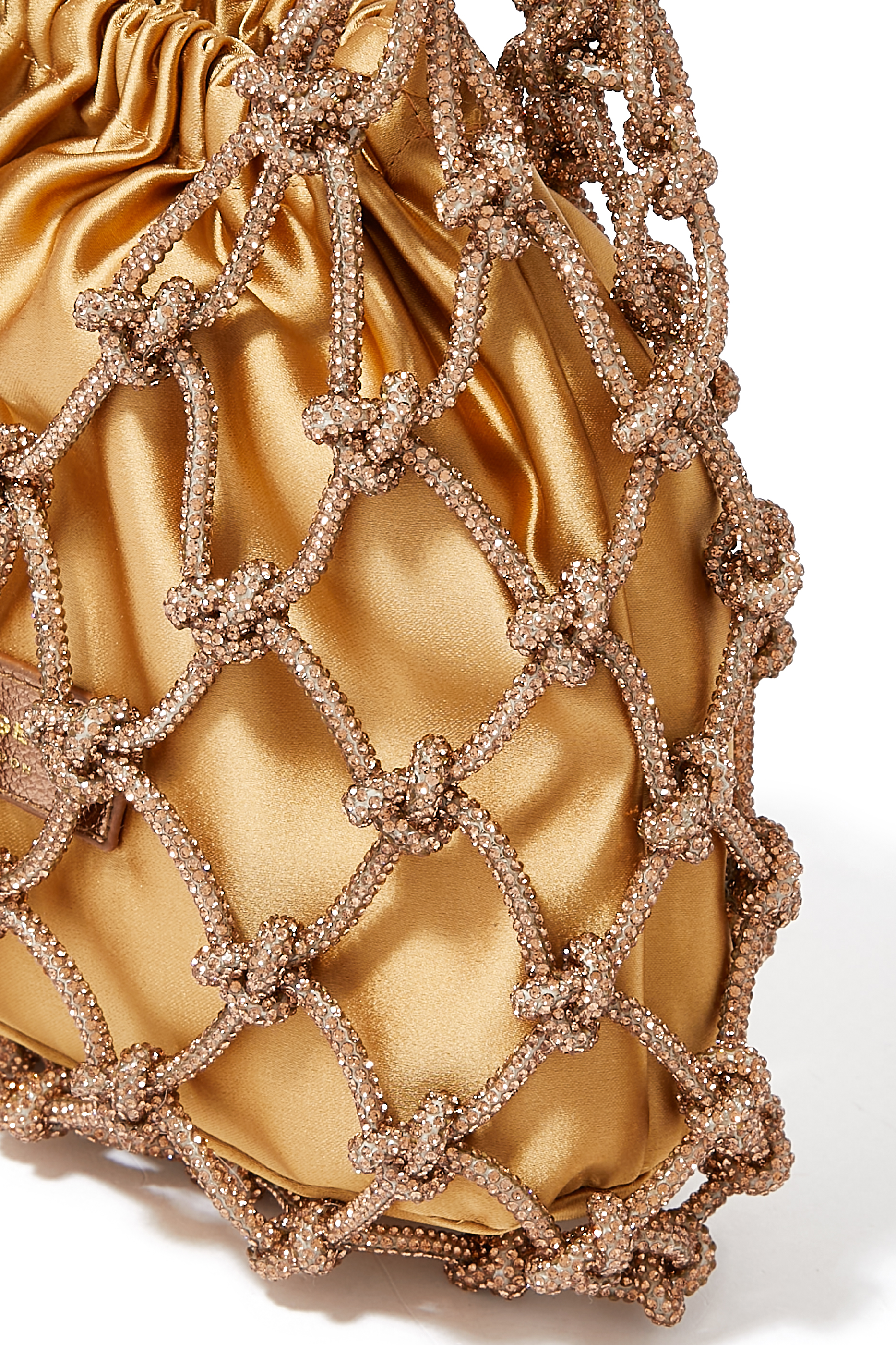 Small Crystal Macram&eacute; Bag