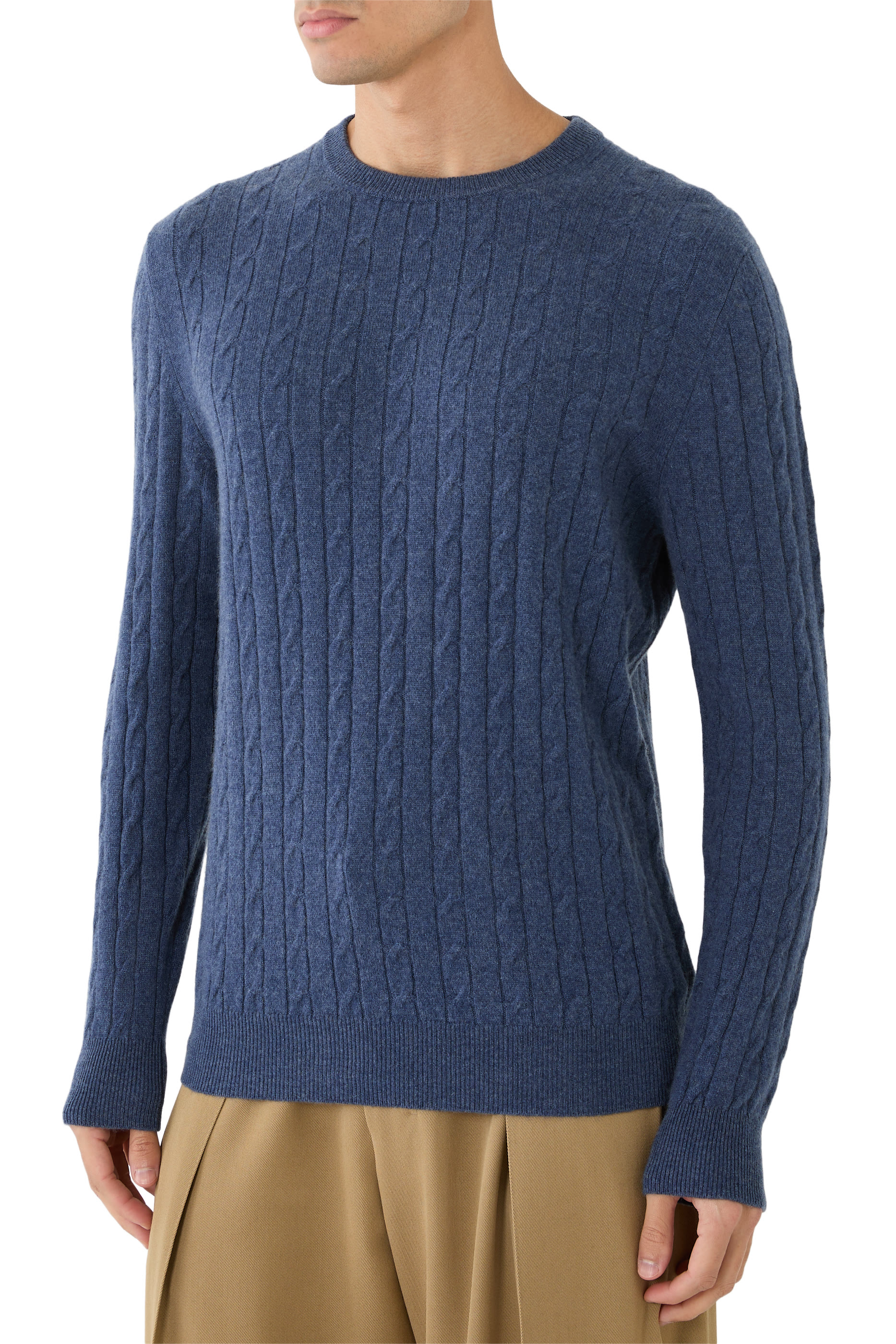 Cable-Knit Jumper