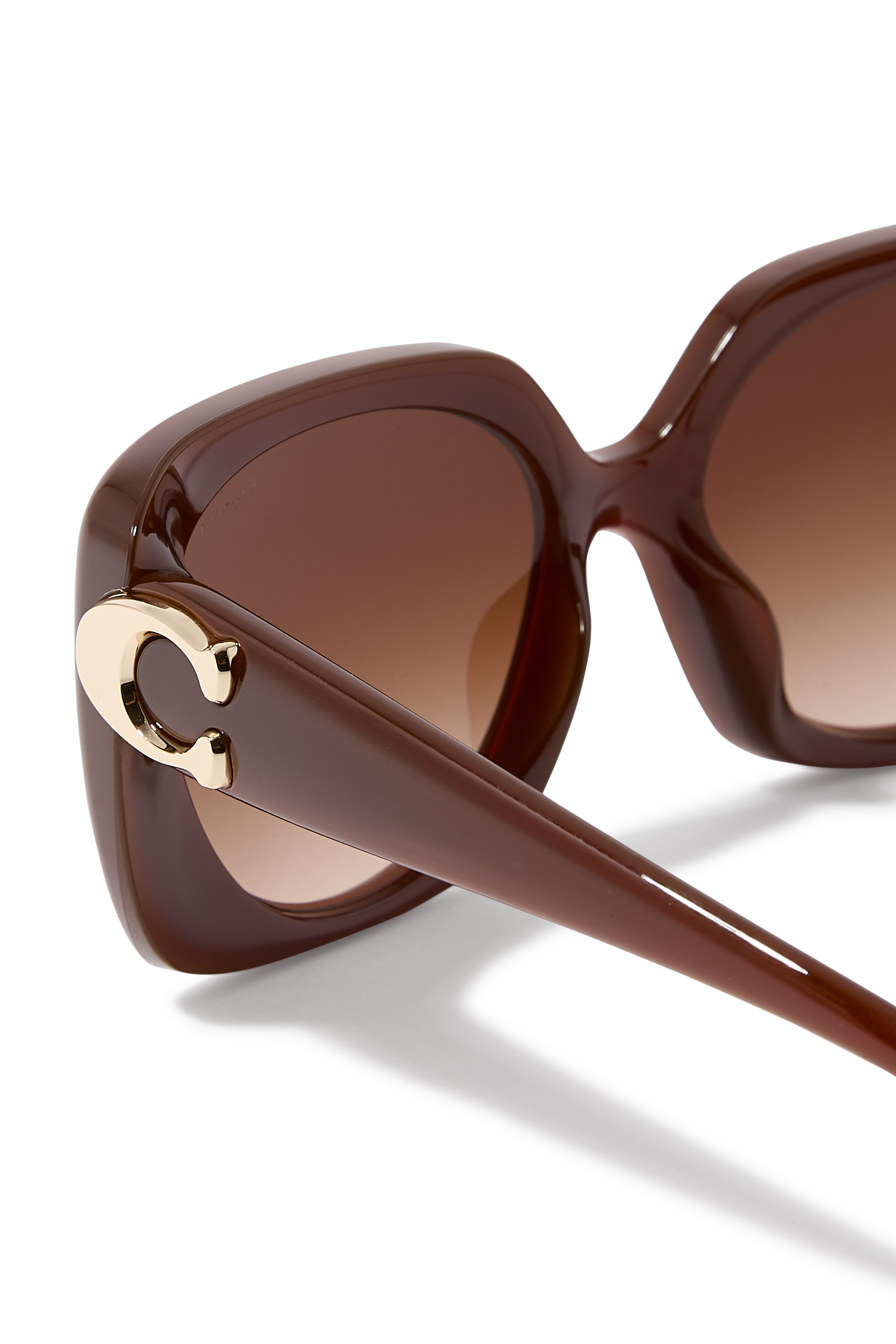 C Oversized Square Sunglasses