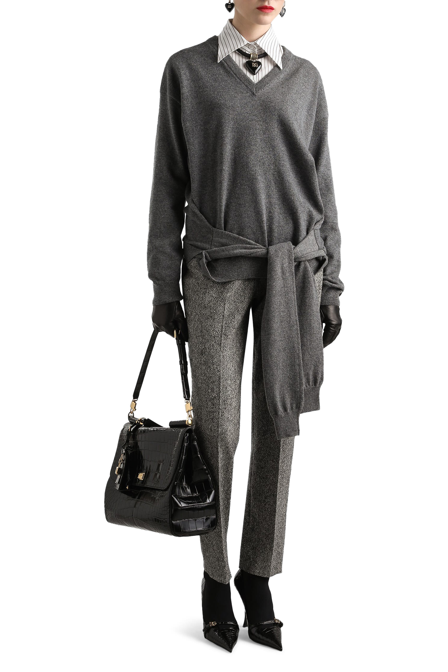 V-Neck Cashmere Pullover