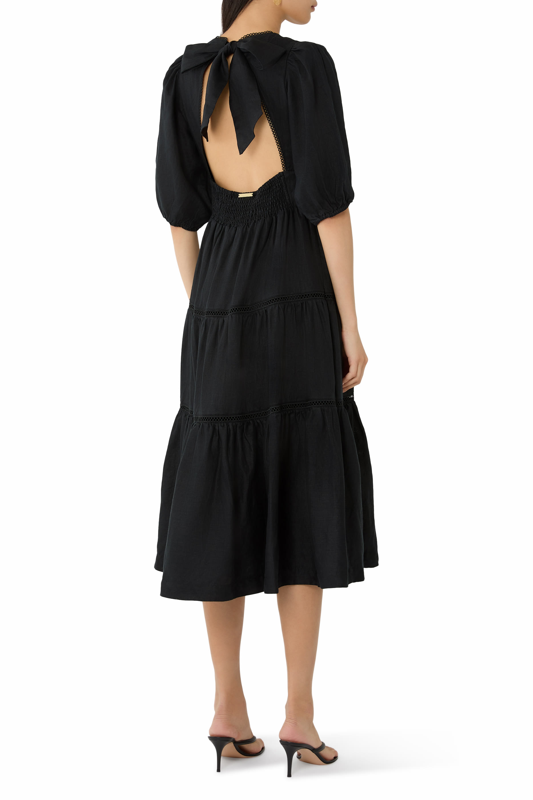 Meteora Lace Midi Dress