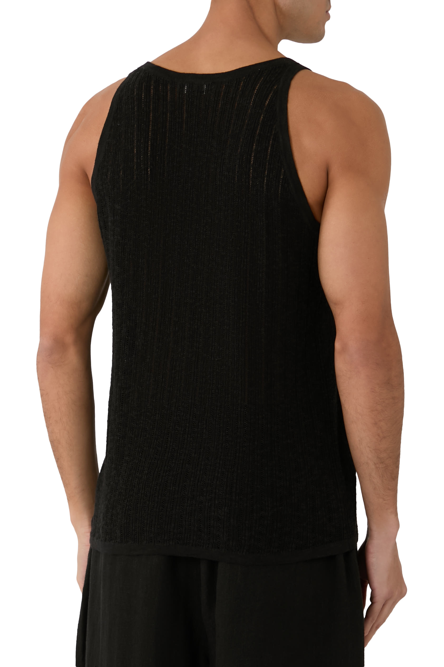 Pointelle Knit Tank