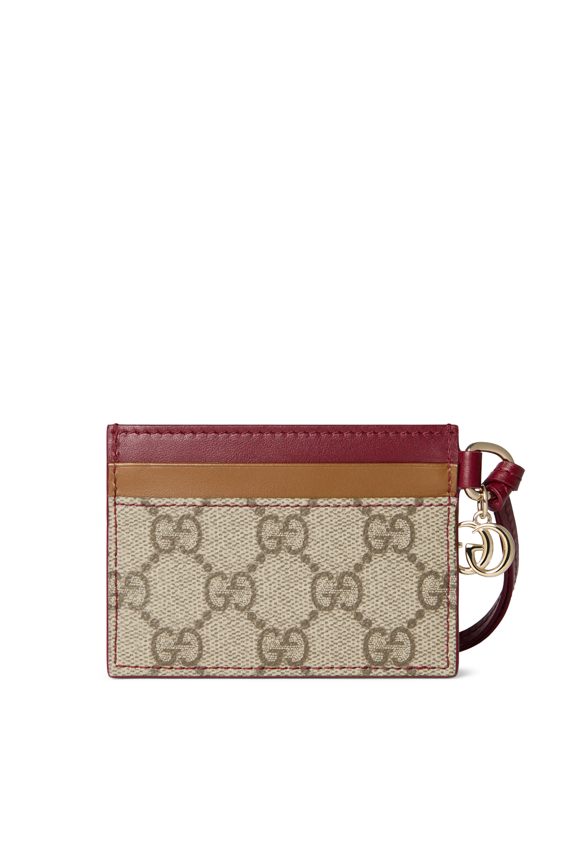 Card Case with Double G and Dog