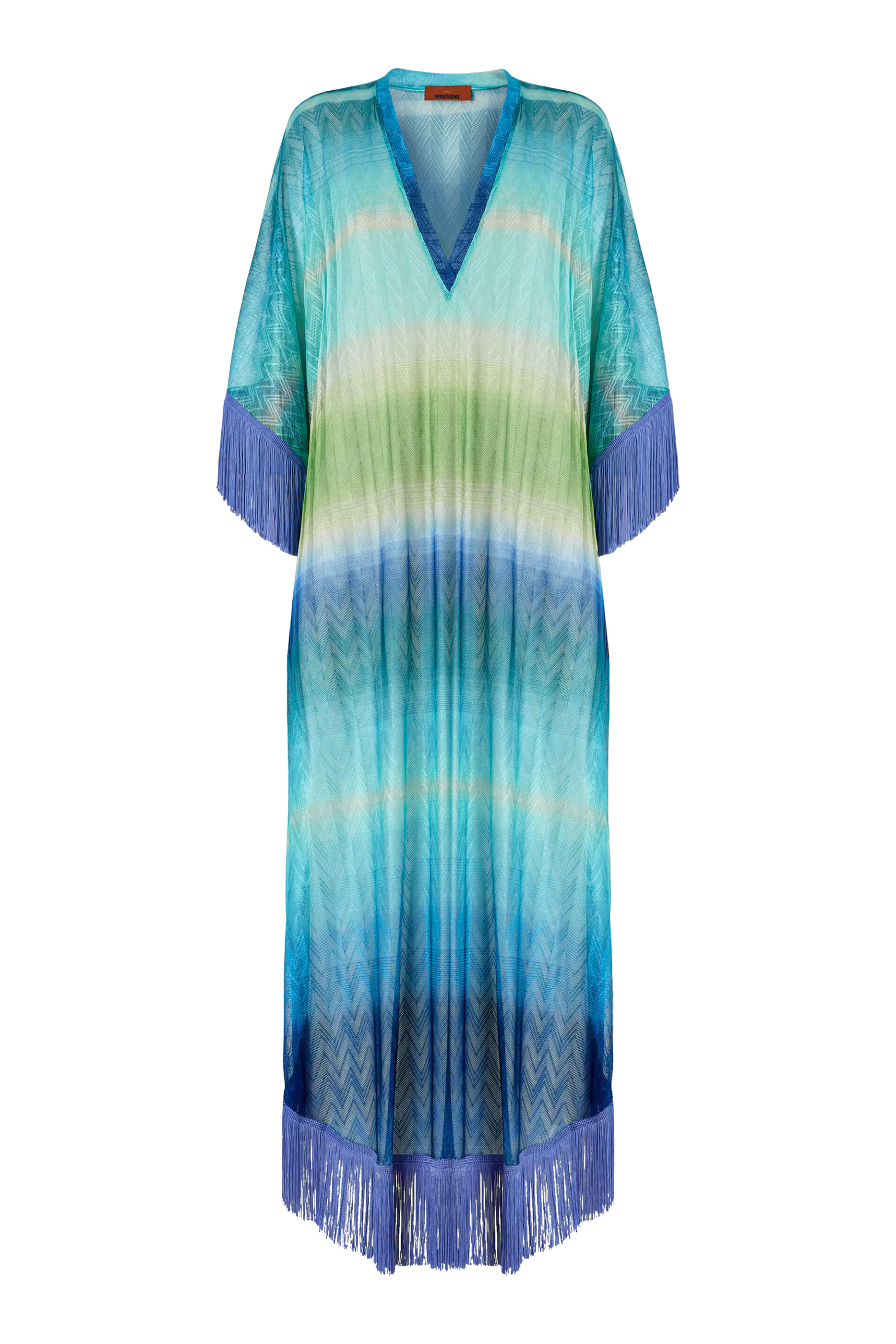 Long Cover-Up with Fringes  