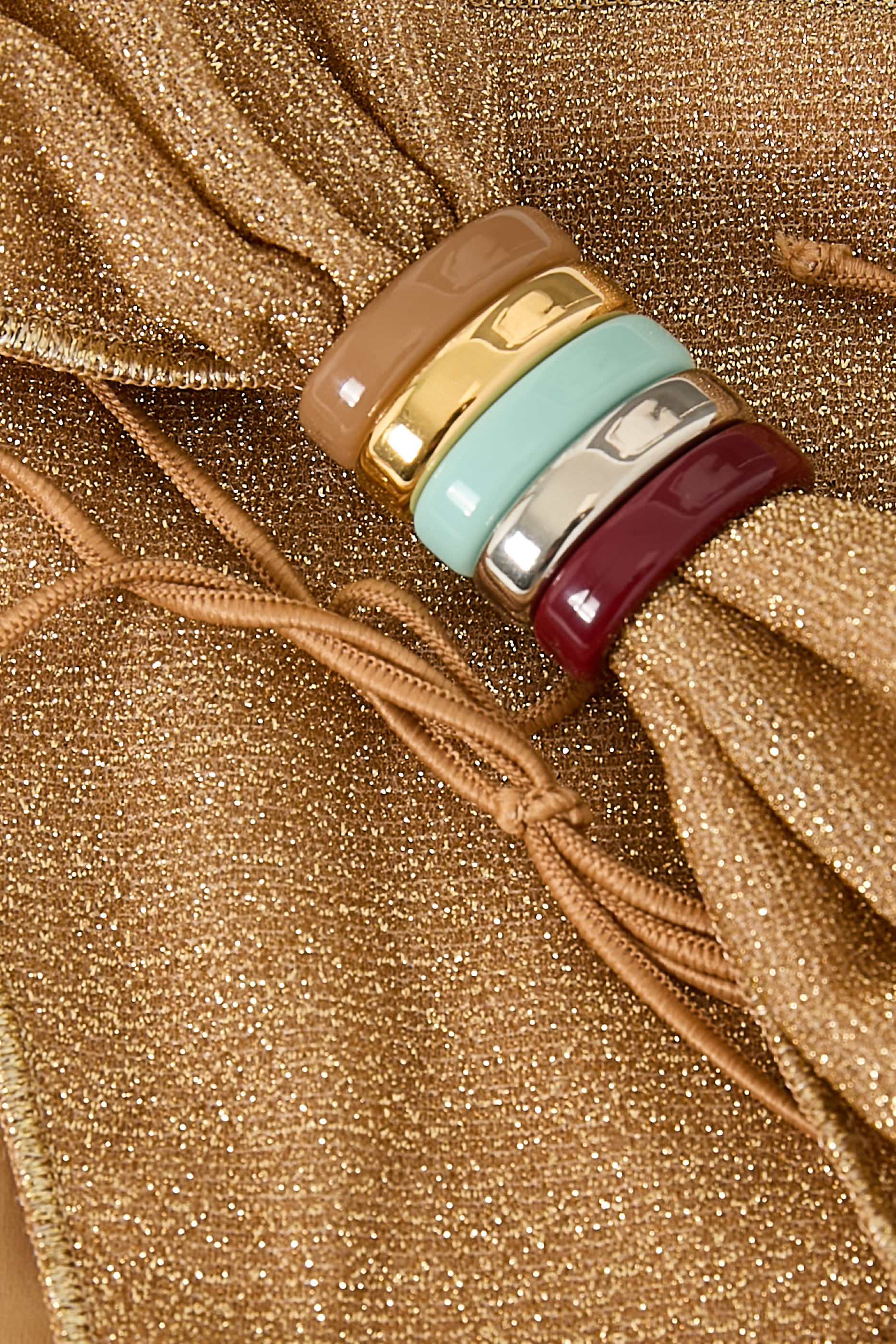 Lumiere Multi Ring Bandeau Bikini