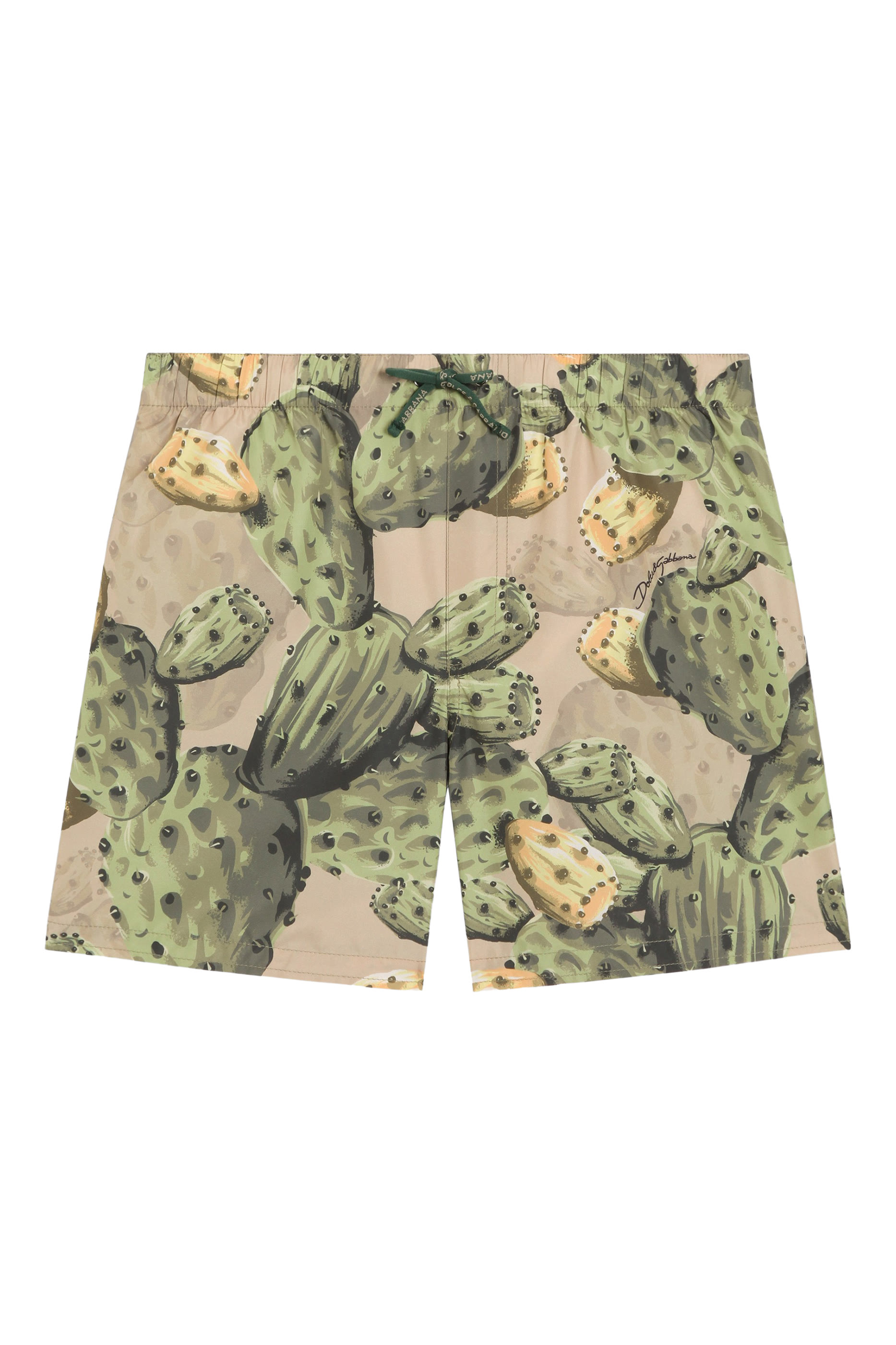 Kids Cactus-Print Swim Shorts