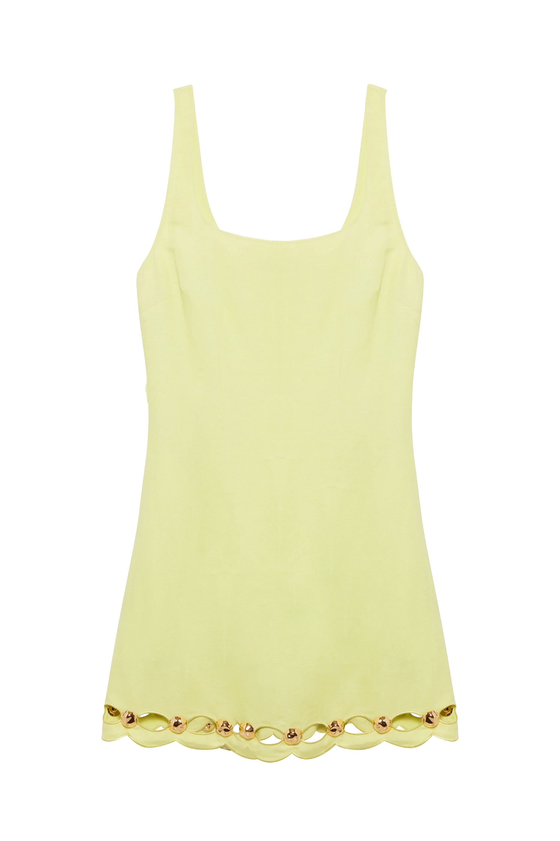 Lindley Studded Linen Dress