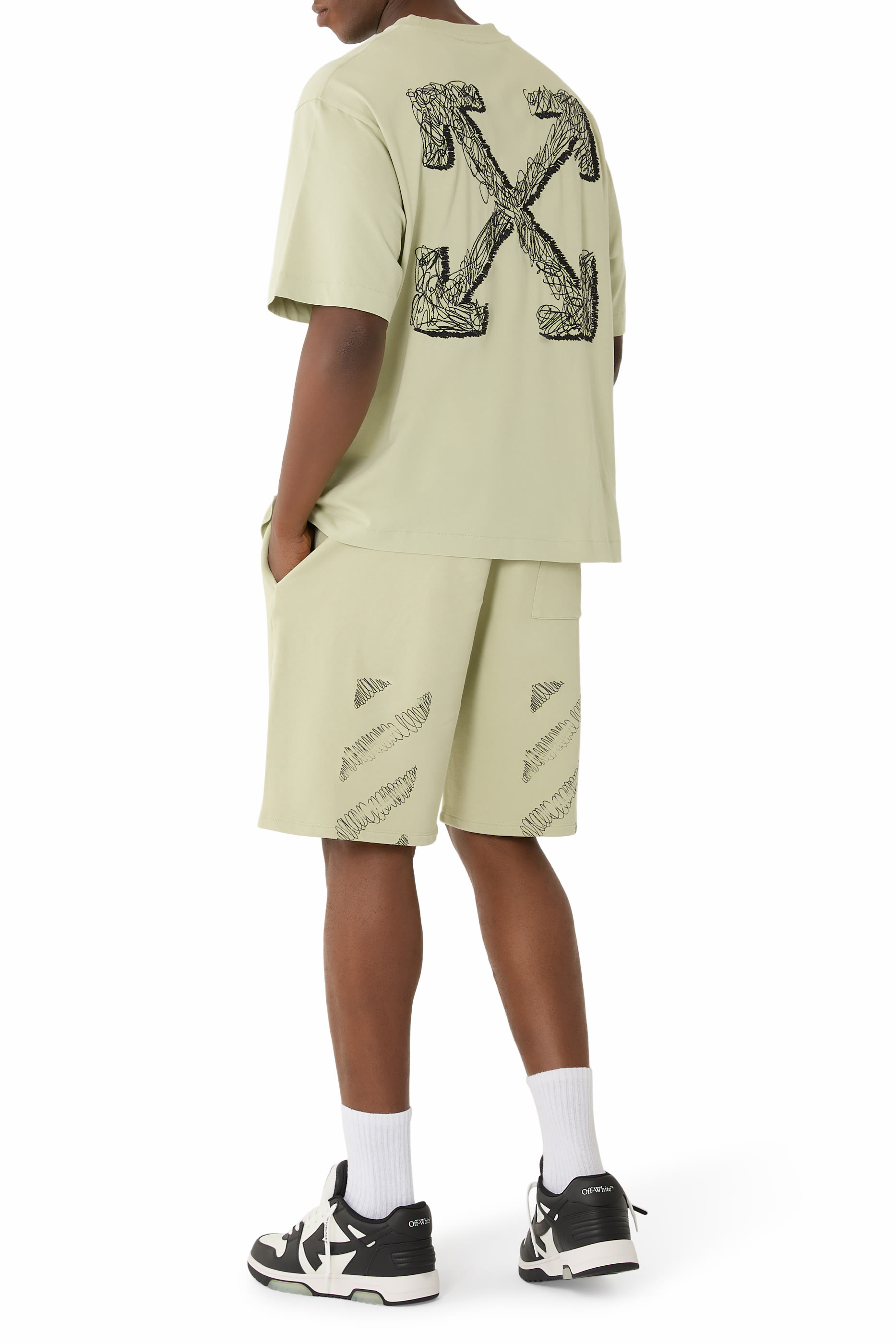 Scribble Arrow Skate Logo T-Shirt