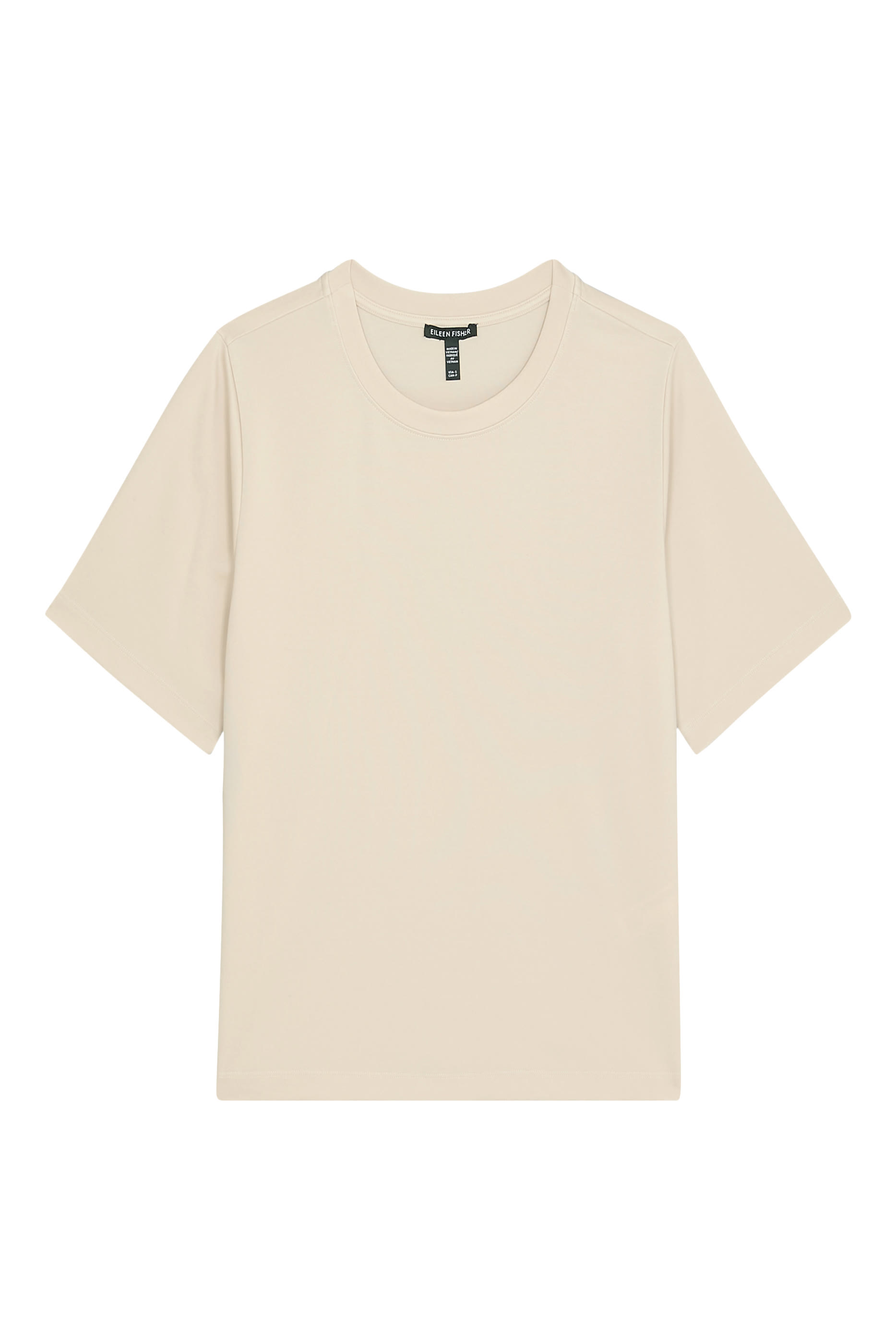 Lightweight Ponte Crew Neck T-Shirt 