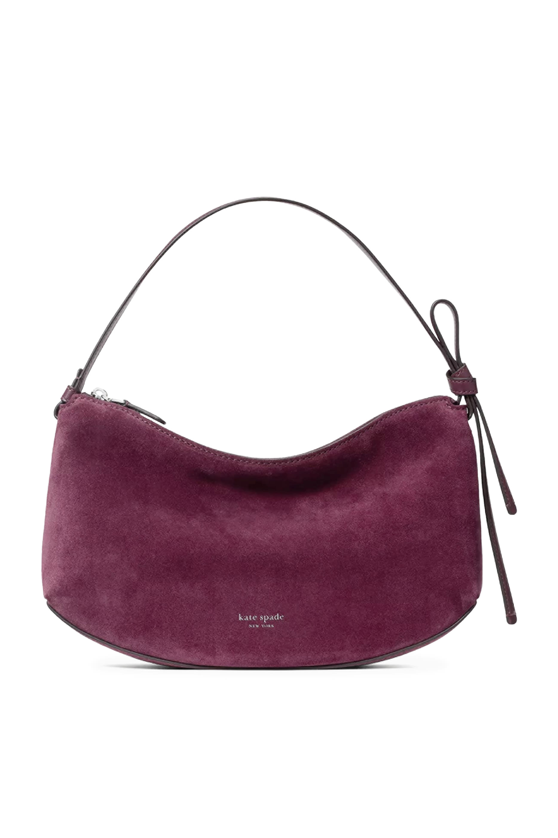 Loop Suede Shoulder Bag
