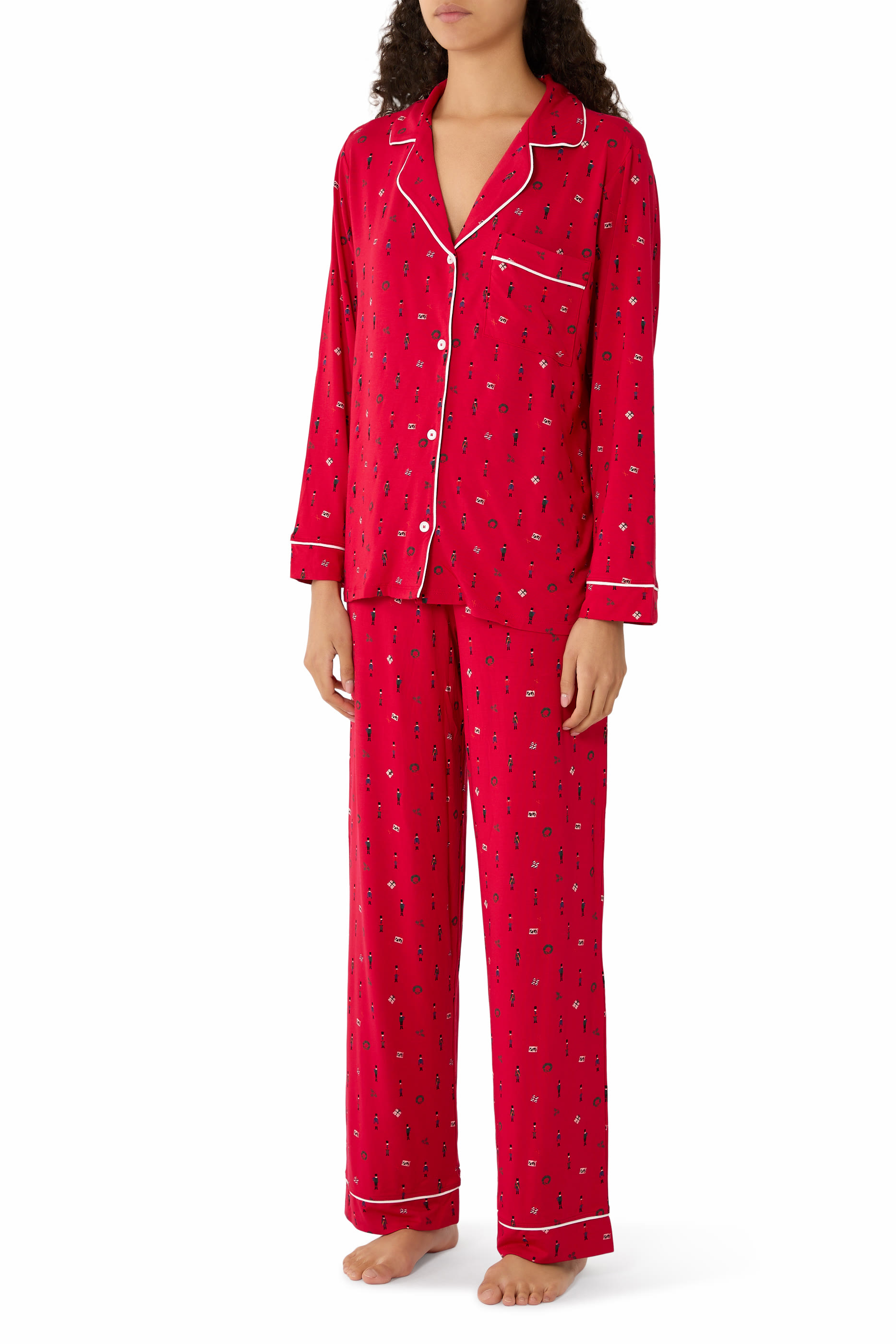 Gisele Printed TENCEL&trade; Modal Long PJ Set 