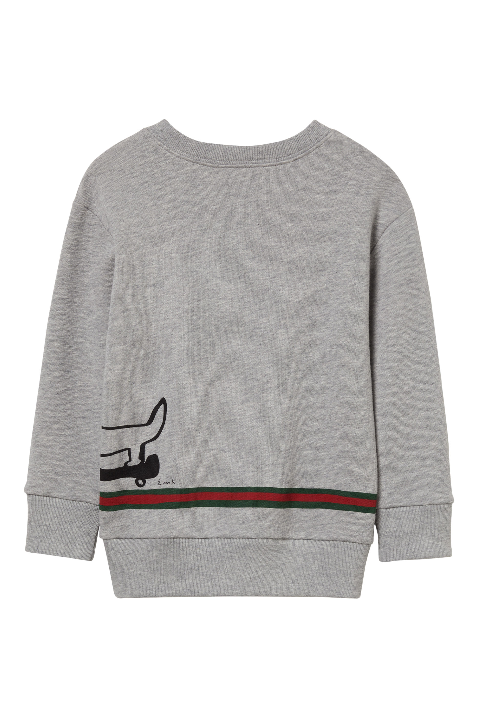 Kids Dog-Print Cotton Sweatshirt