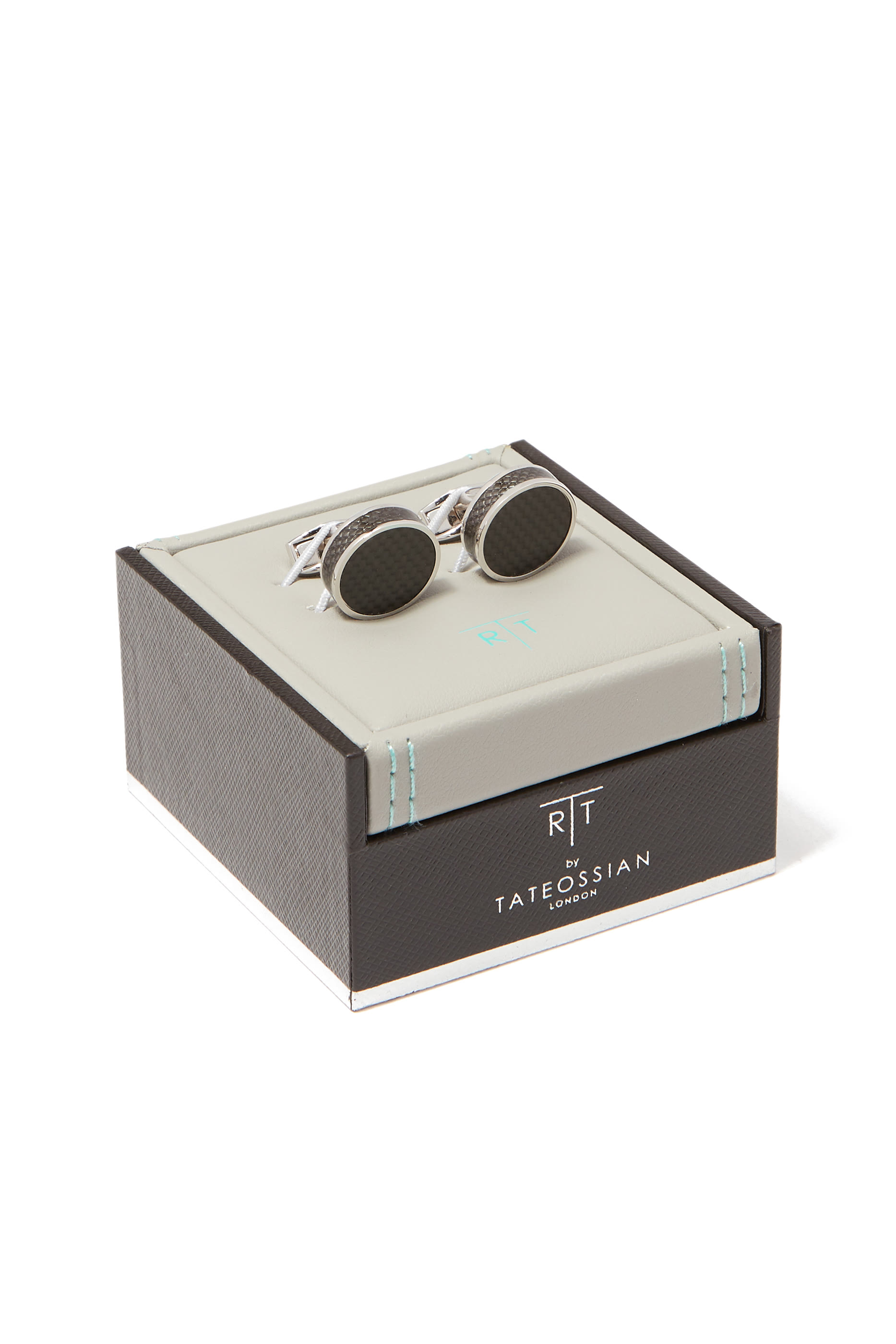 Carbon-Fibre Tablet Cufflinks