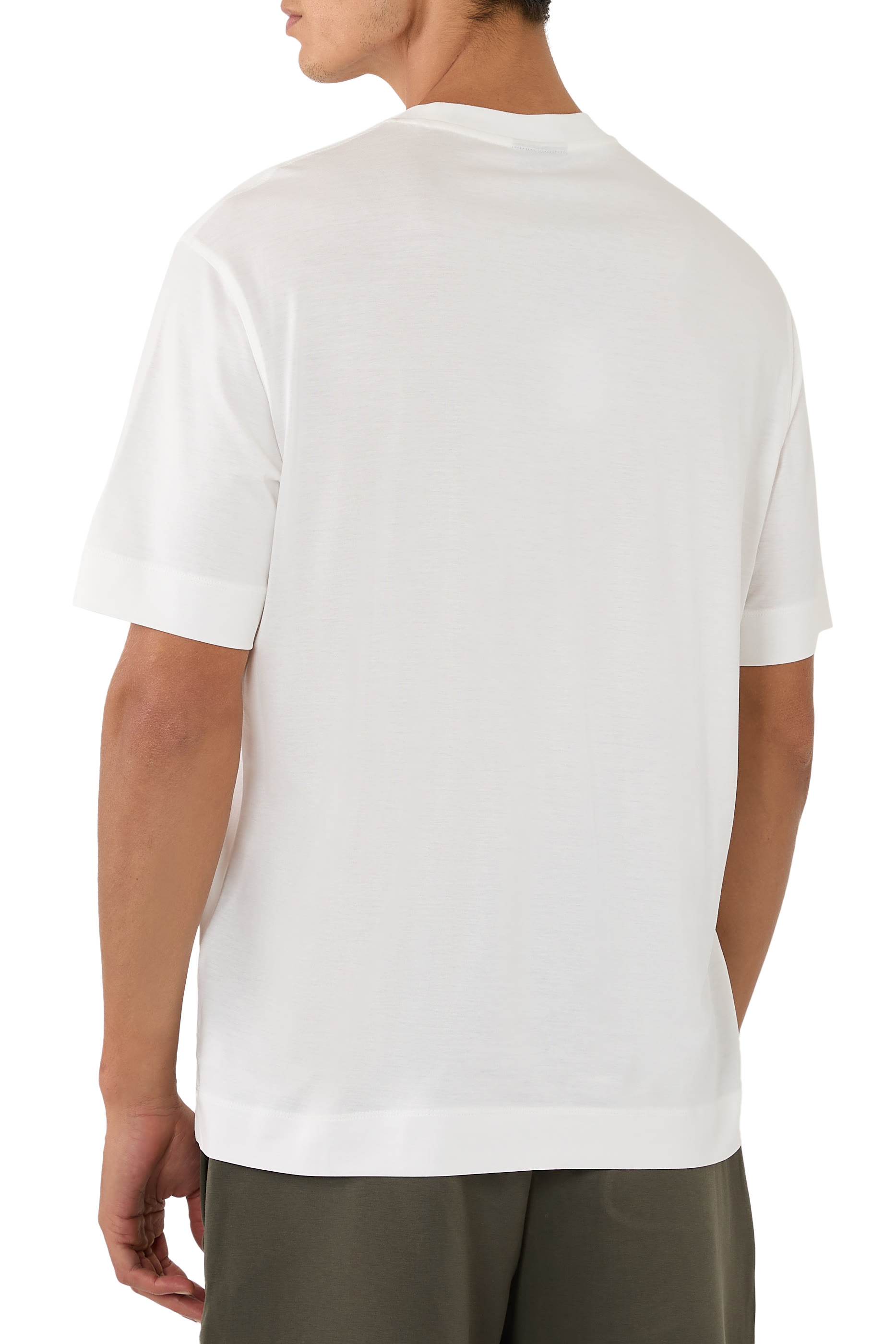 ASV Lyocell T-shirt with Vintage Logo Print 