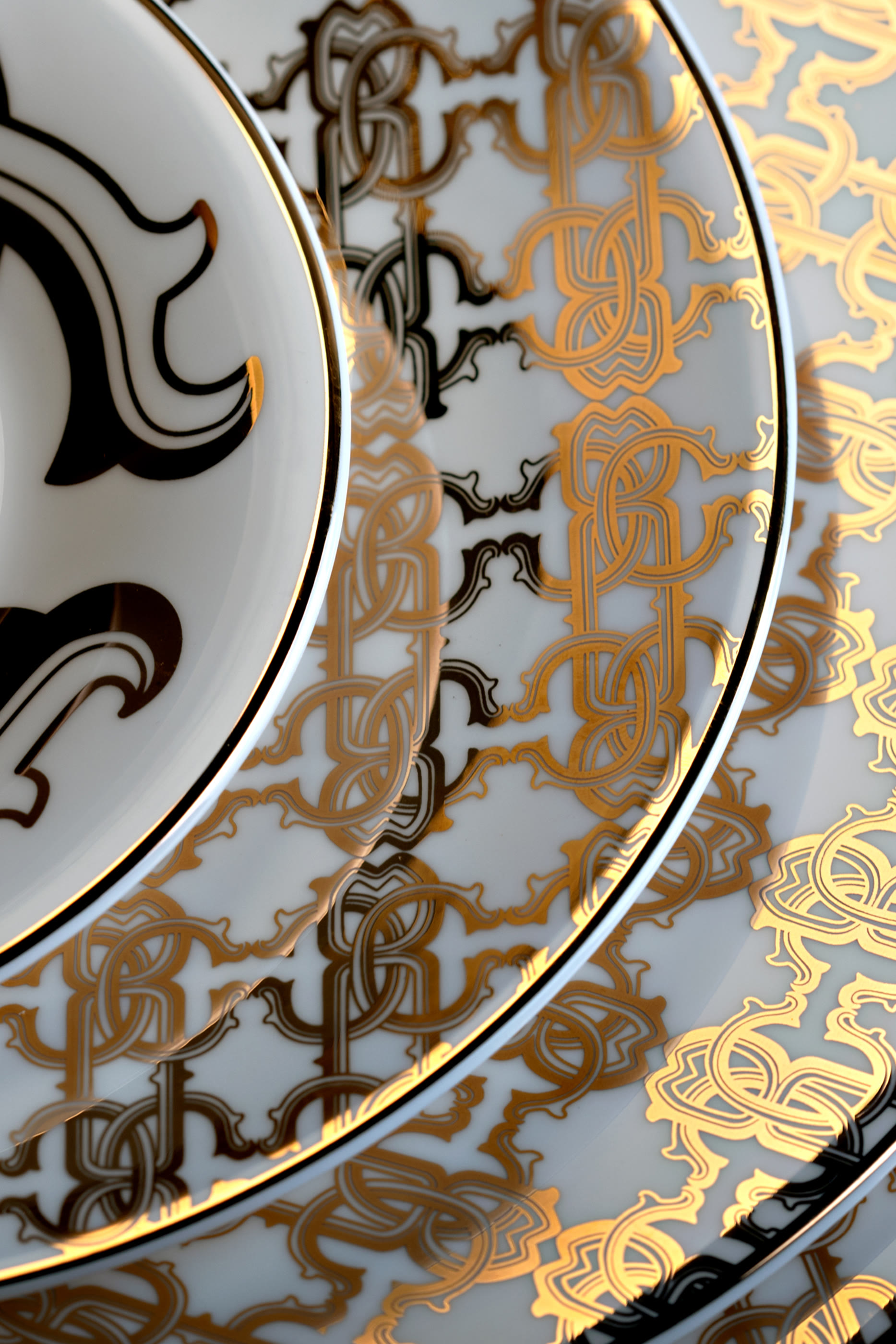 Monogram Gold Butter Plate