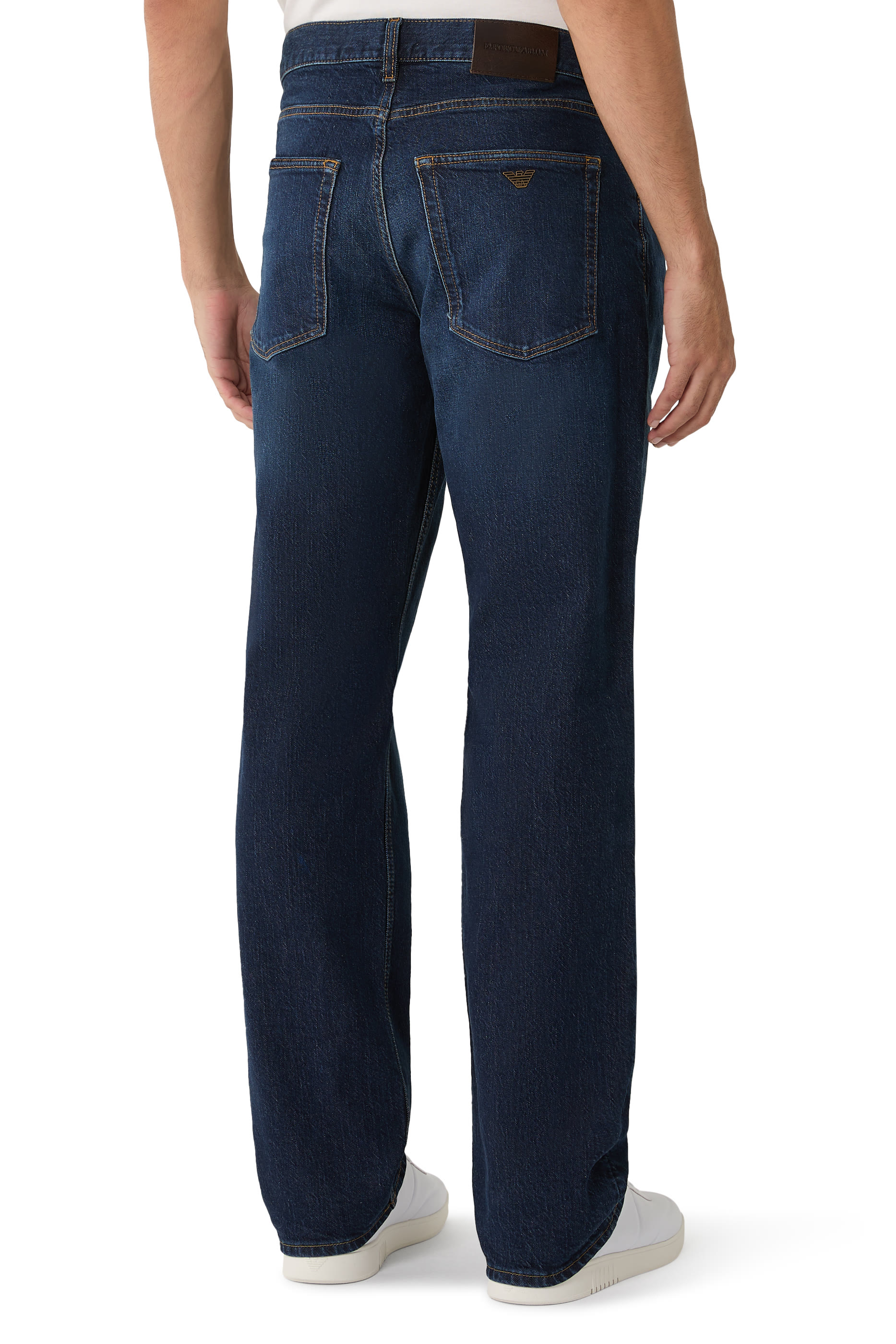 J76 Vintage-Effect Denim Jeans
