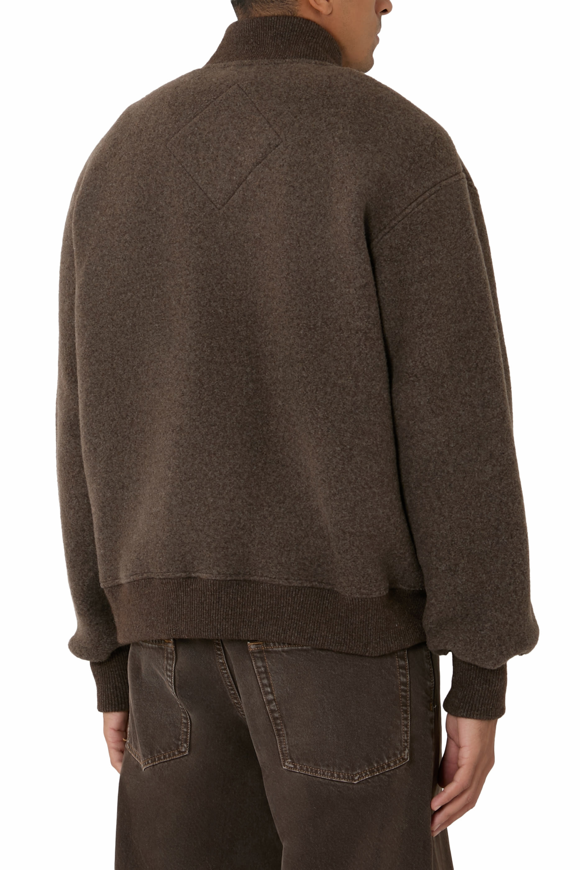  Hudson Fleece Bomber Jacket