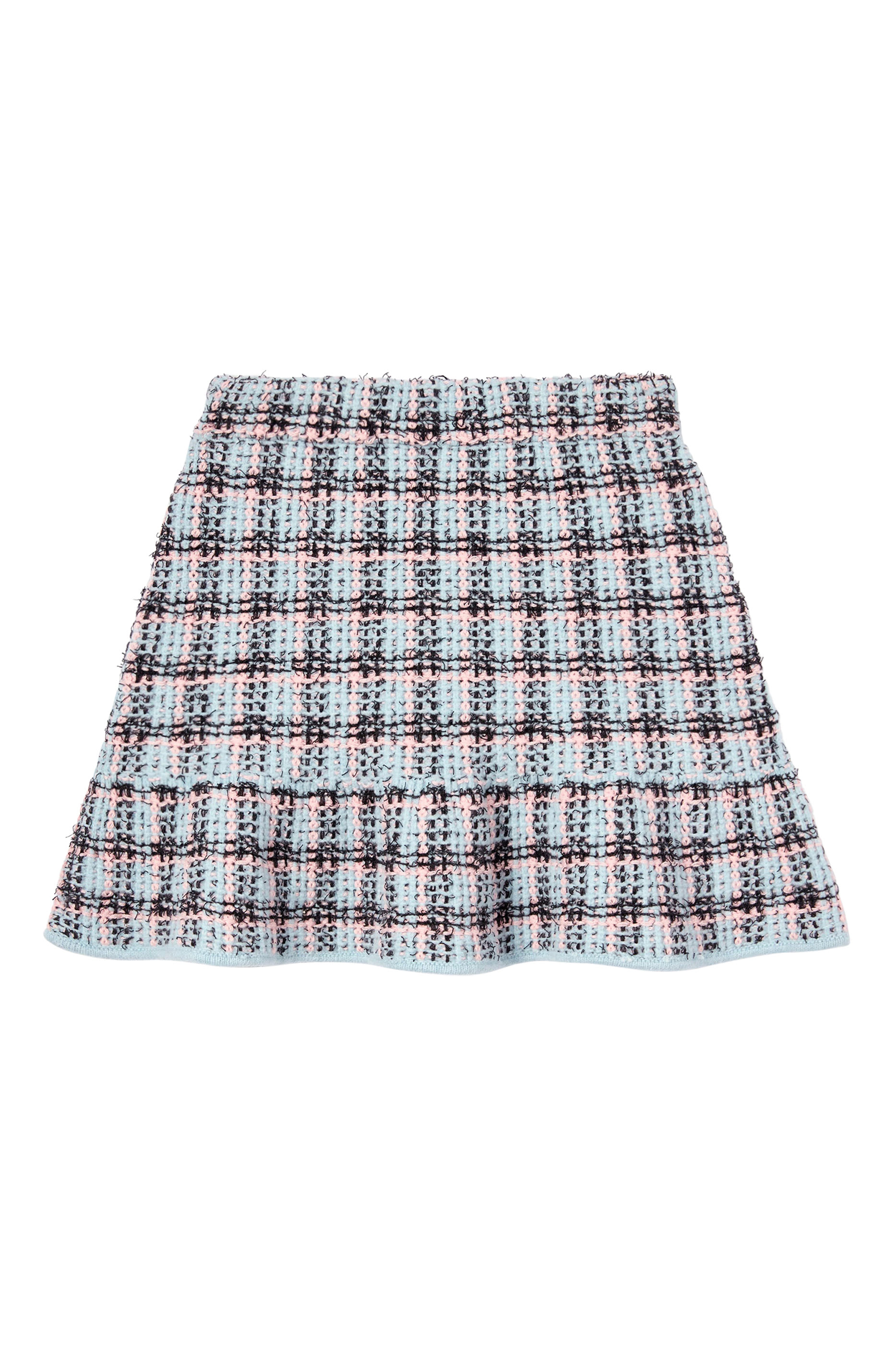 Kids Textured Stripe Knit Skirt