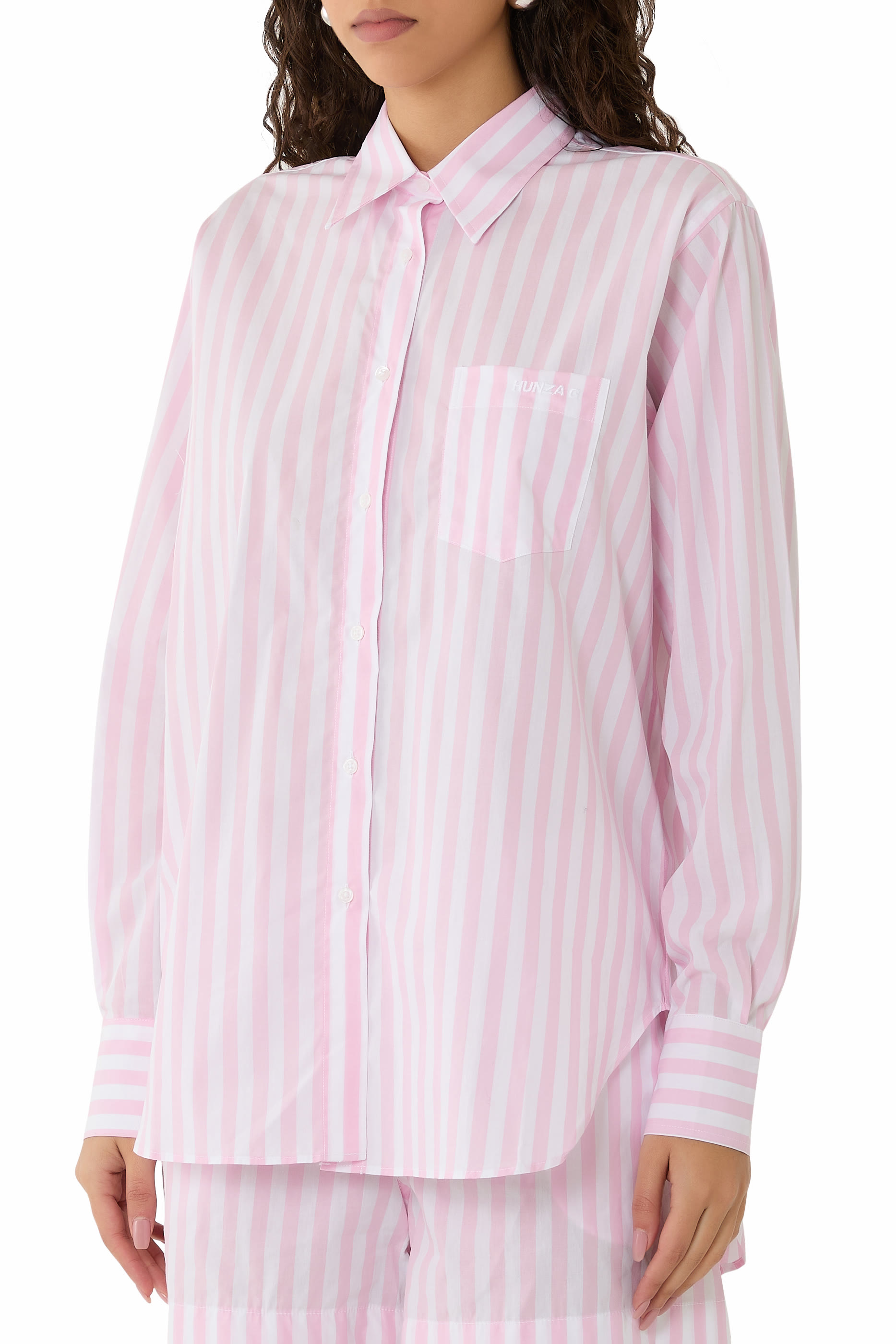 Cabana Stripe Embroidered Shirt