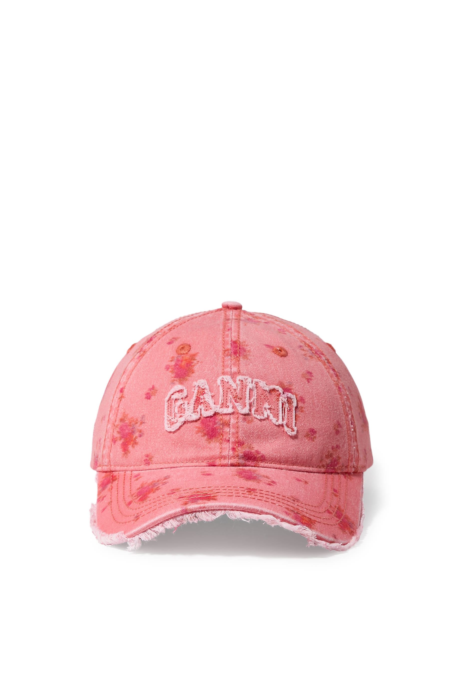 Washed Cotton Print Canvas Cap