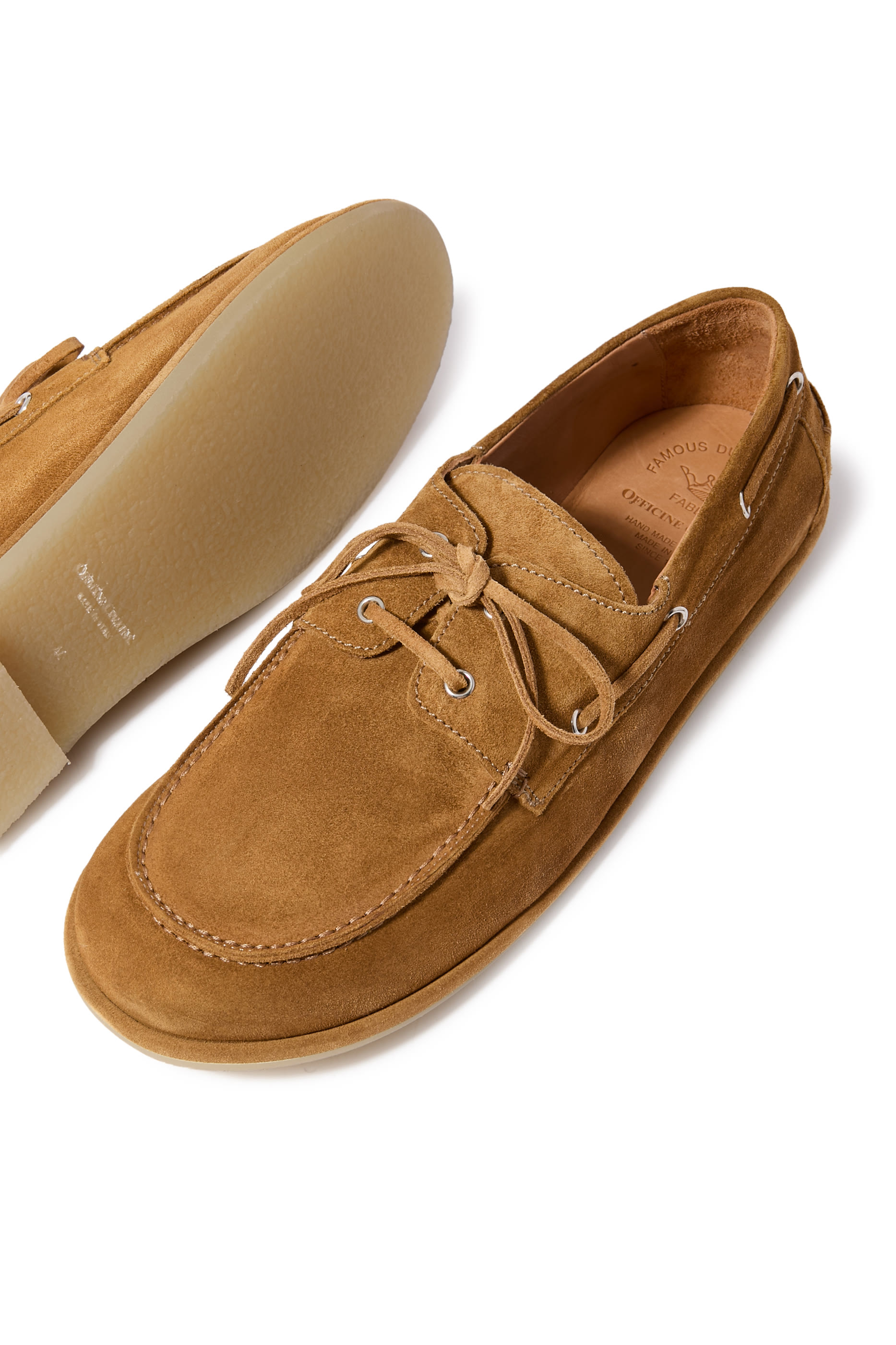 Suede Boat Shoes 